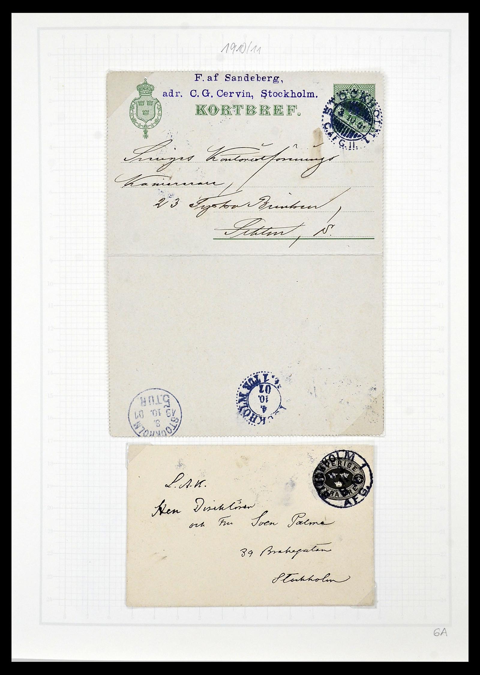 34186 009 - Postzegelverzameling 34186 Zweden 1858-1989.