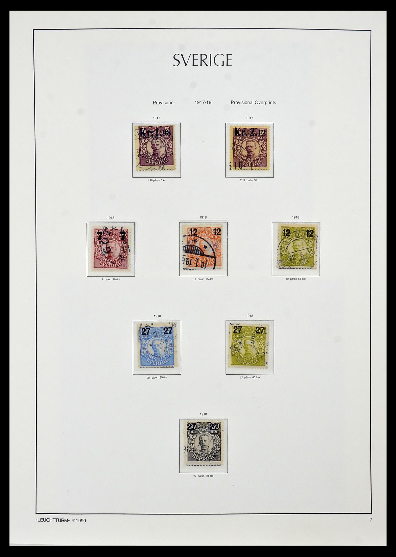 34186 011 - Postzegelverzameling 34186 Zweden 1858-1989.