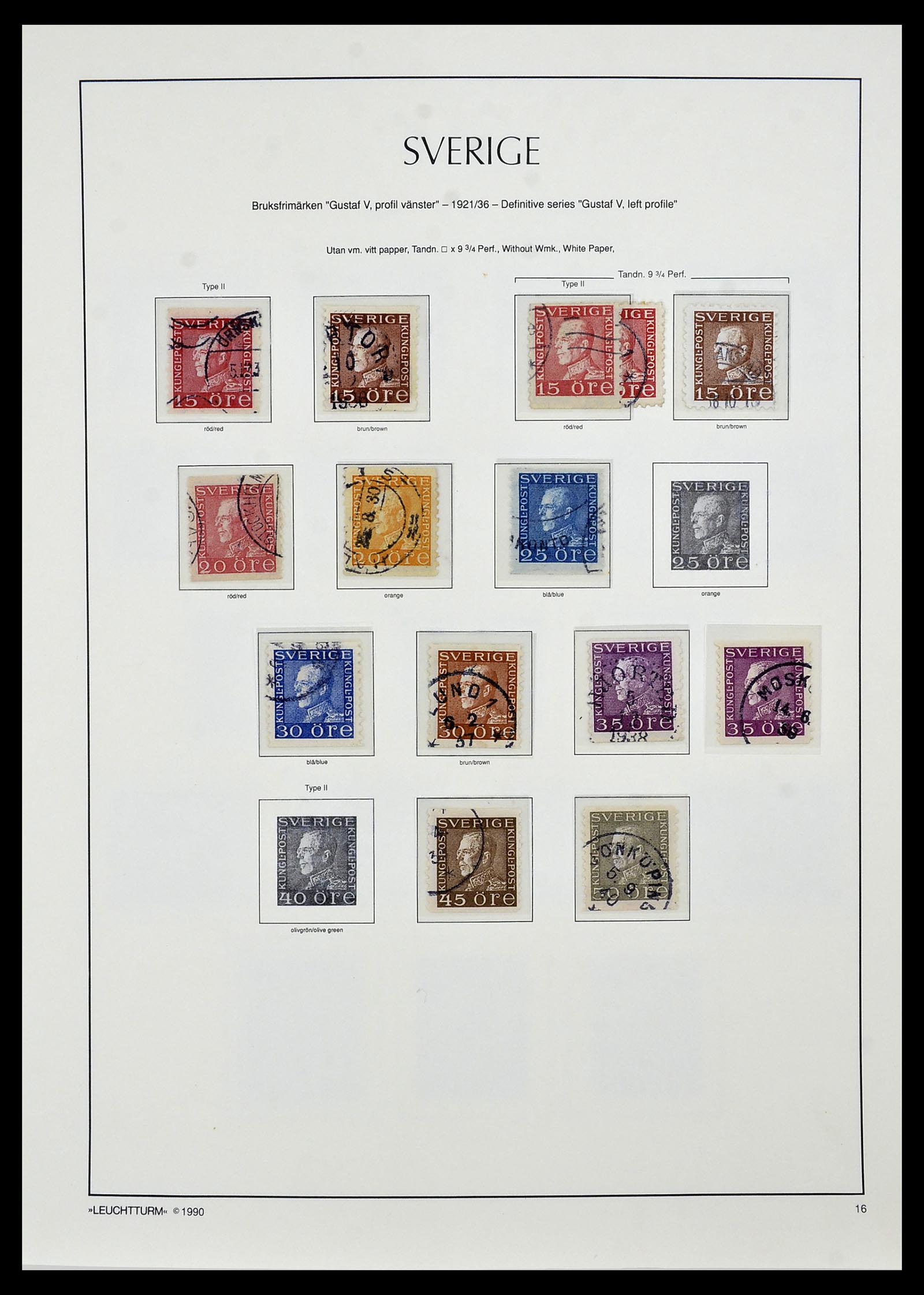 34186 021 - Postzegelverzameling 34186 Zweden 1858-1989.