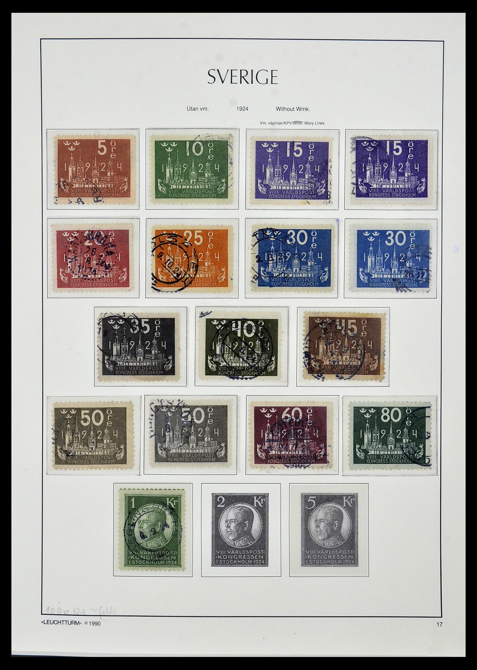 34186 022 - Postzegelverzameling 34186 Zweden 1858-1989.