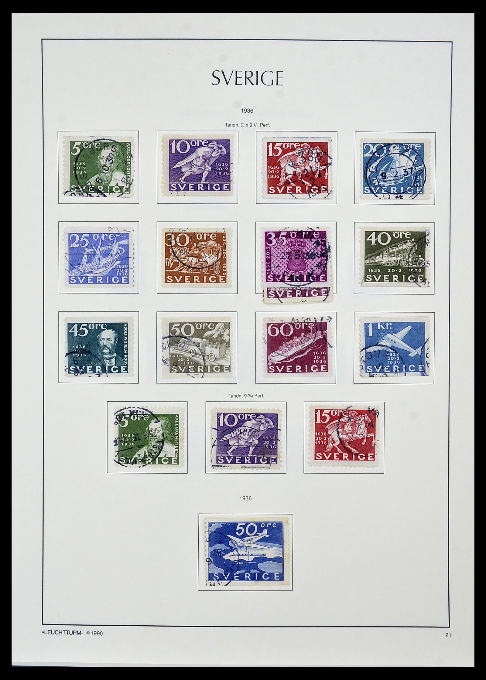 34186 026 - Postzegelverzameling 34186 Zweden 1858-1989.