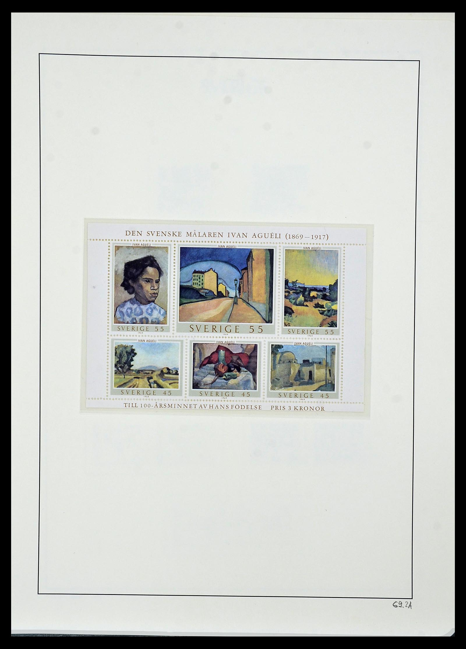 34186 098 - Postzegelverzameling 34186 Zweden 1858-1989.