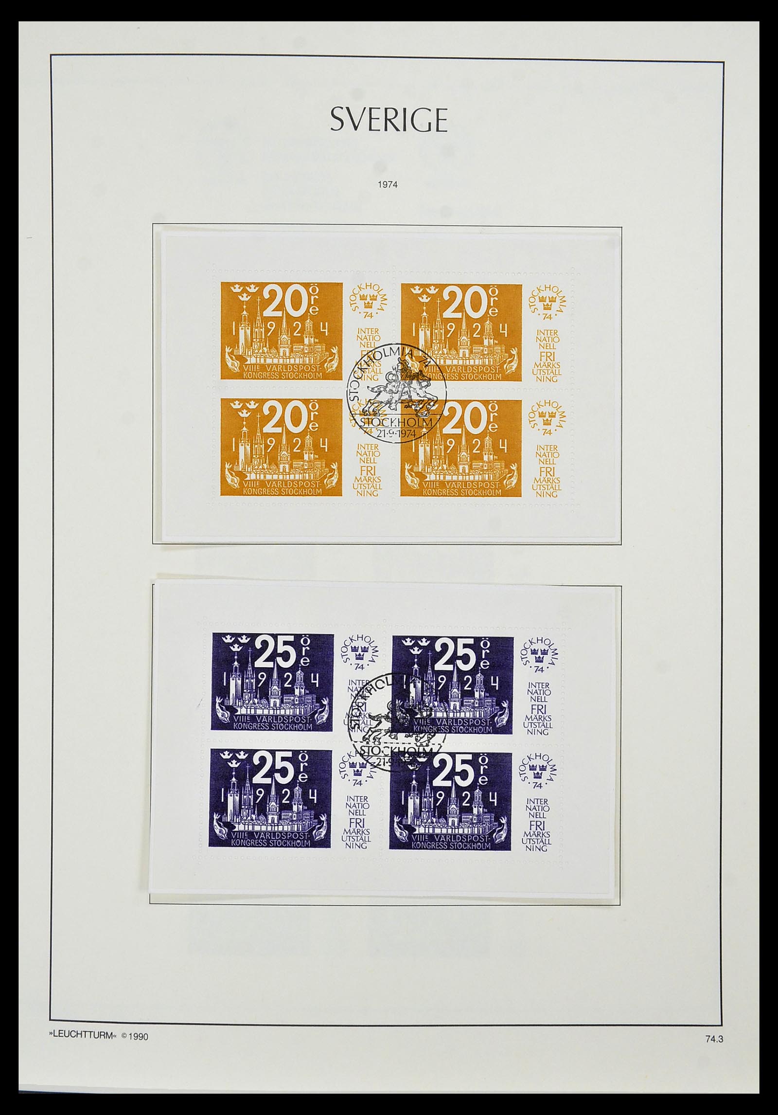 34186 136 - Postzegelverzameling 34186 Zweden 1858-1989.