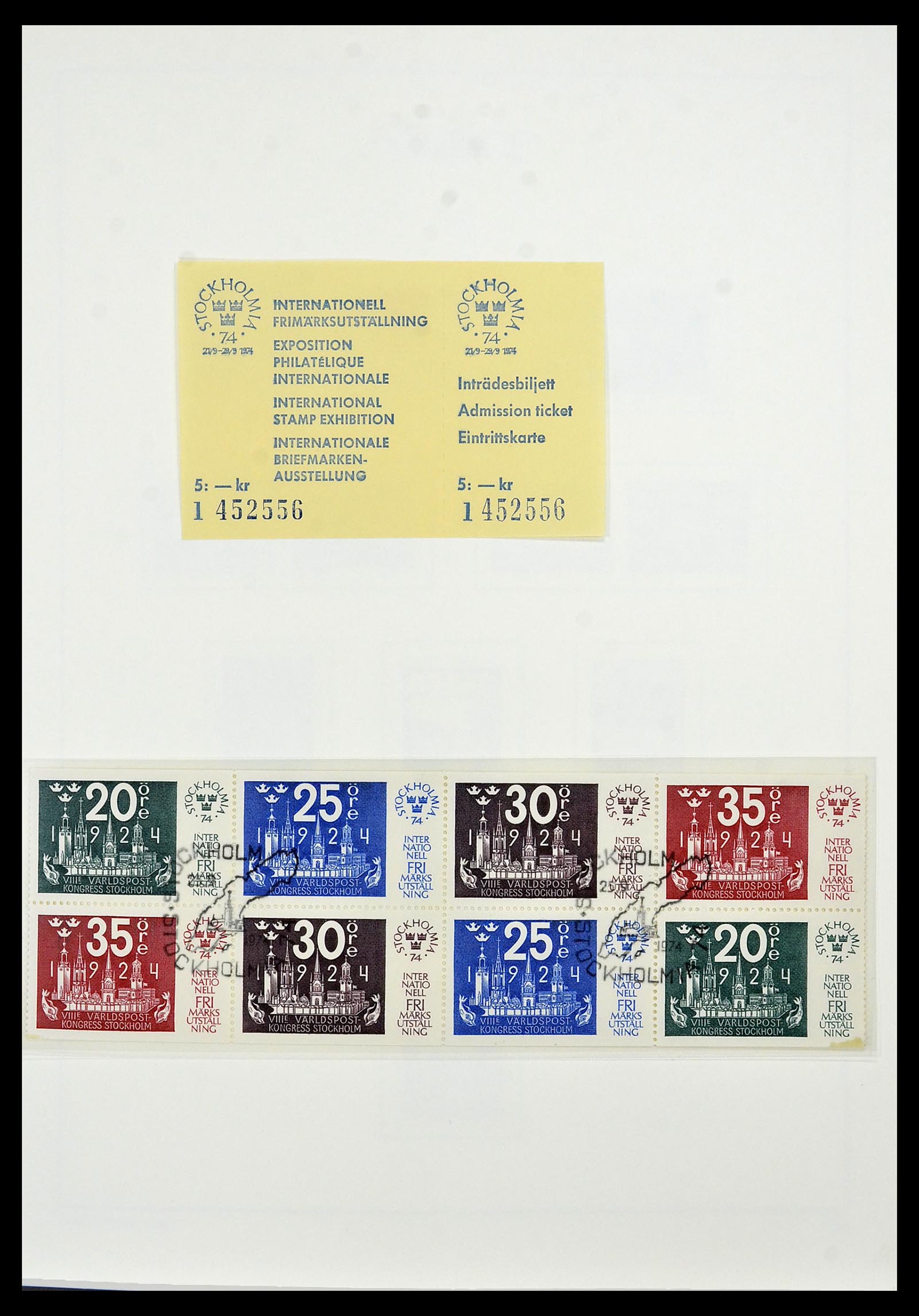 34186 139 - Postzegelverzameling 34186 Zweden 1858-1989.