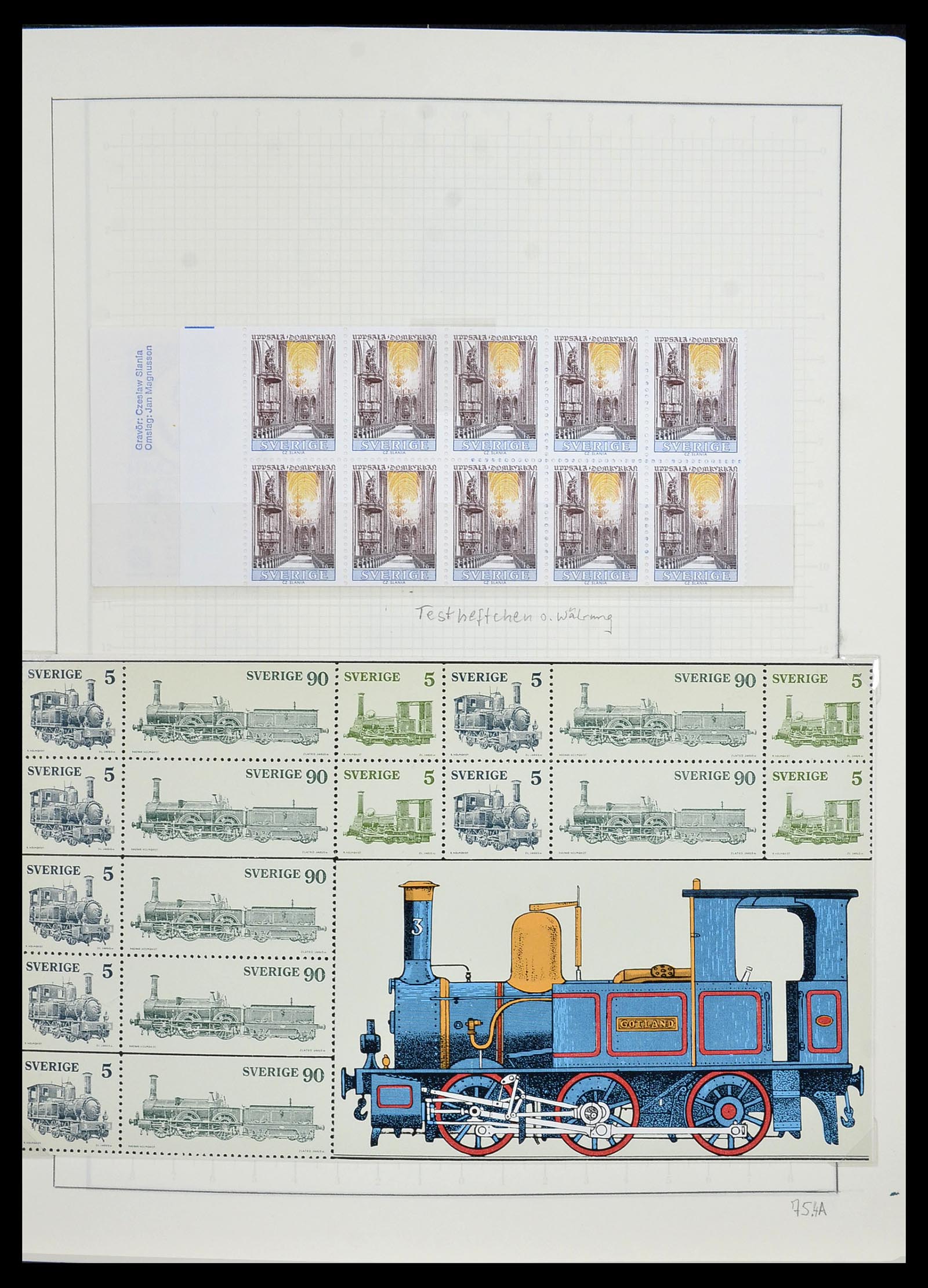 34186 149 - Postzegelverzameling 34186 Zweden 1858-1989.