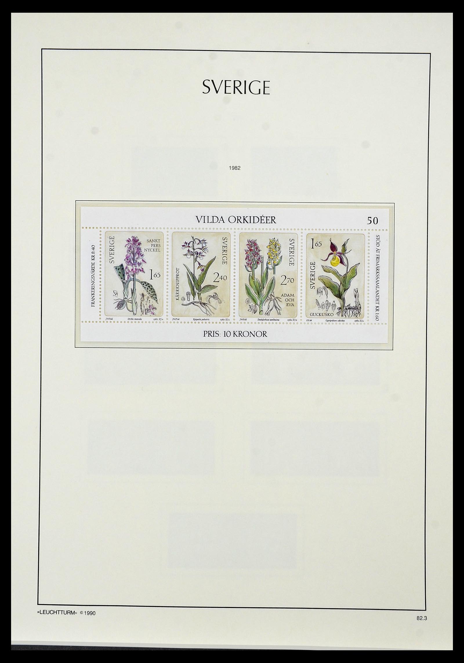 34186 188 - Postzegelverzameling 34186 Zweden 1858-1989.