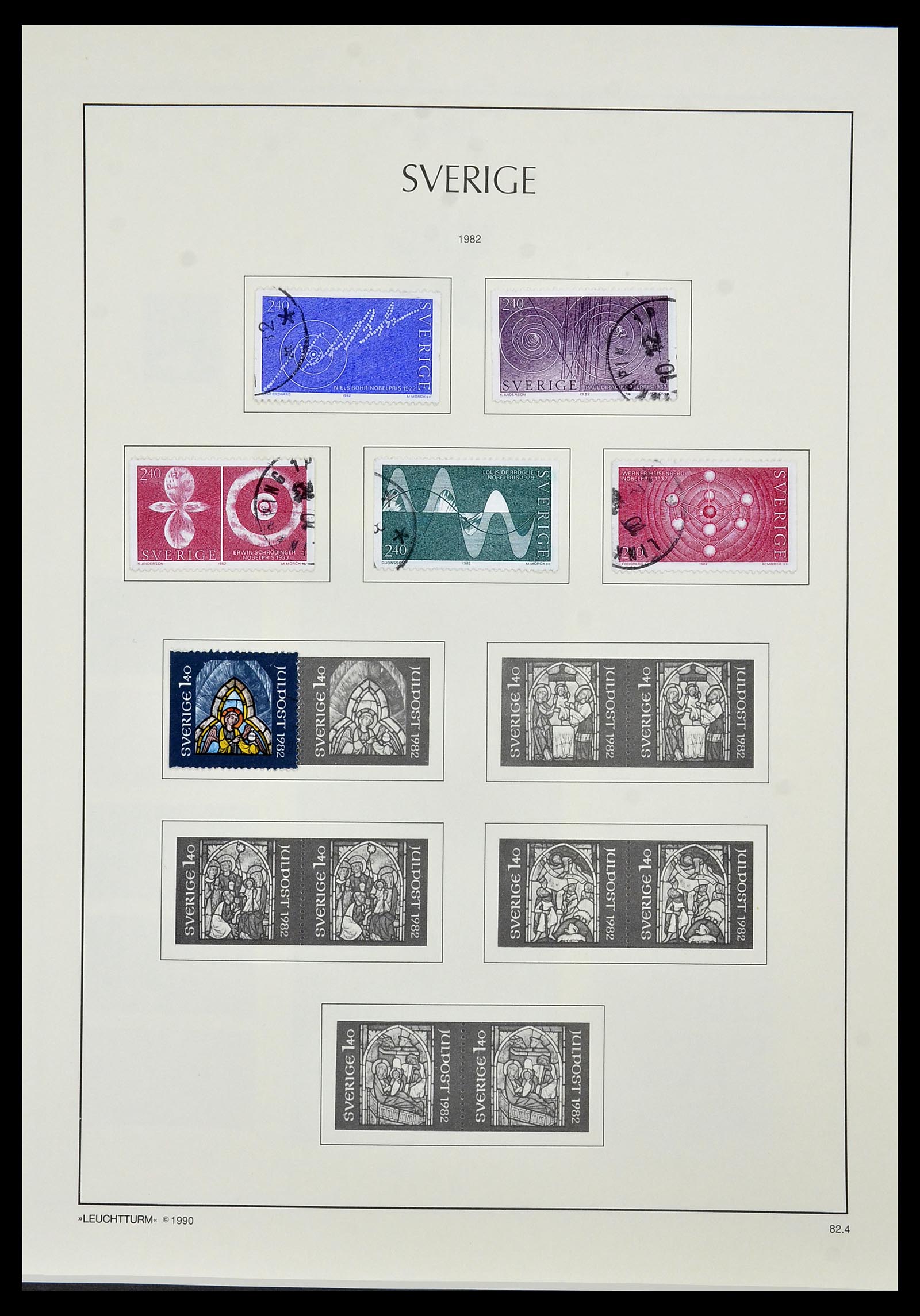 34186 189 - Postzegelverzameling 34186 Zweden 1858-1989.