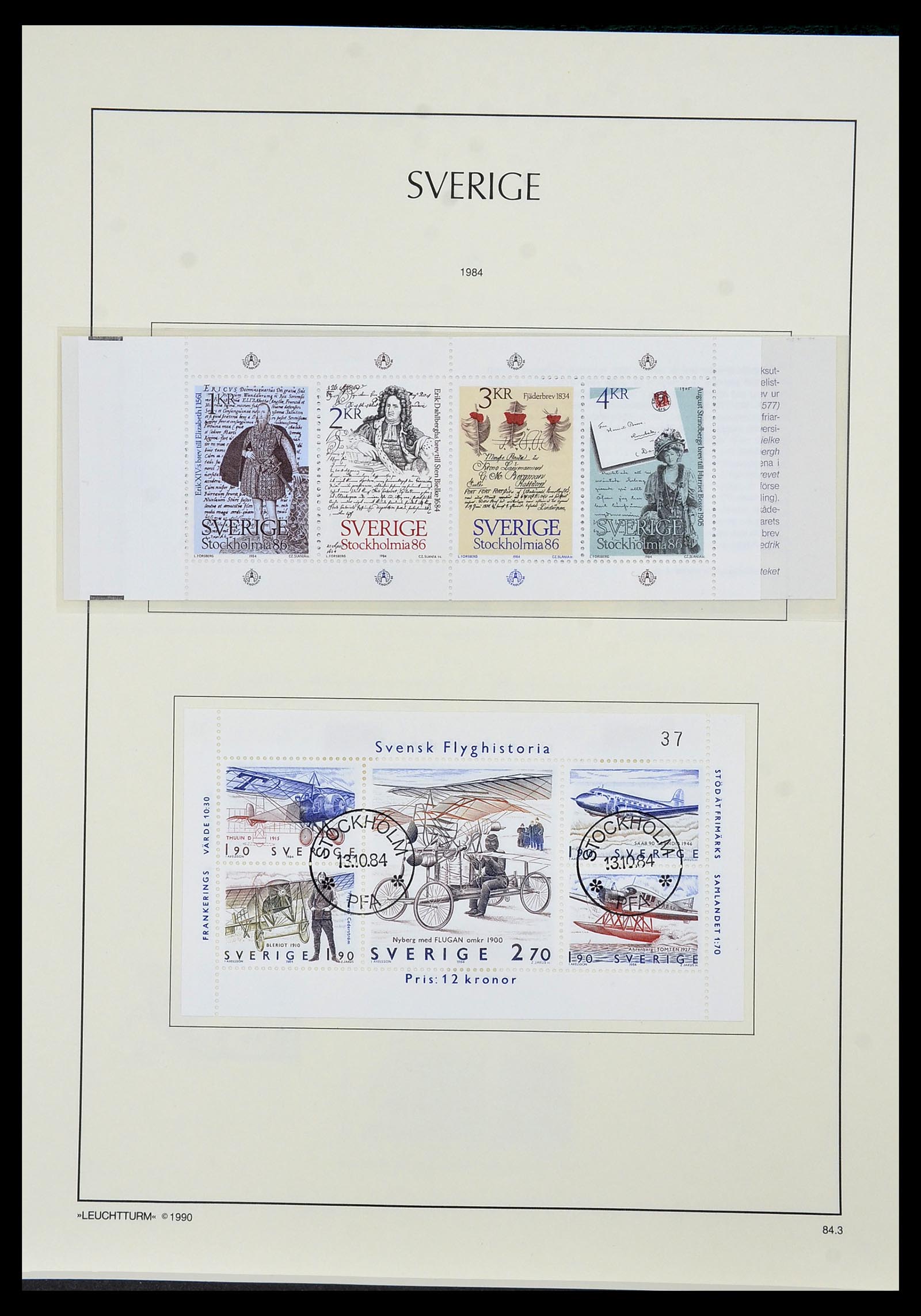 34186 199 - Postzegelverzameling 34186 Zweden 1858-1989.