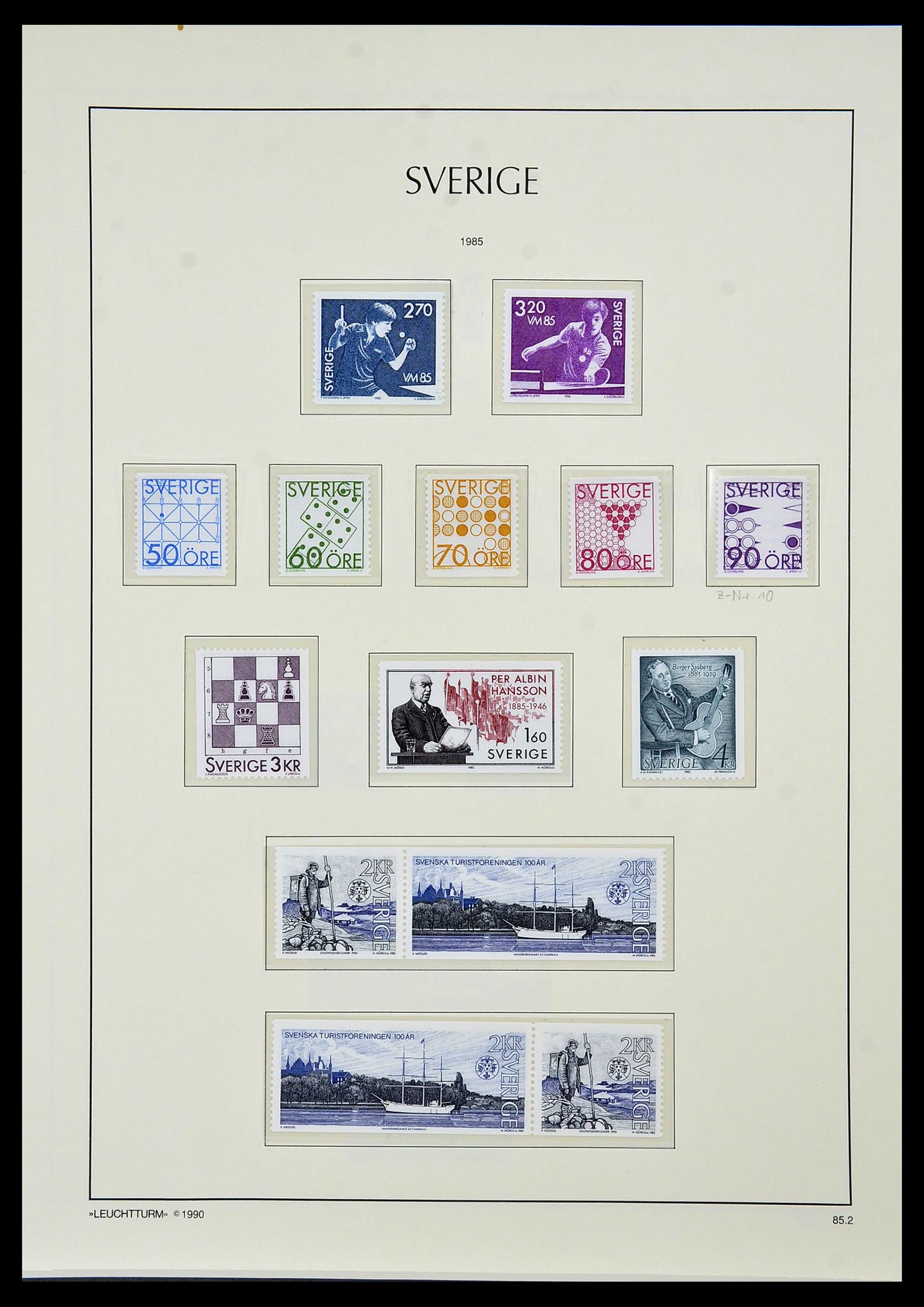 34186 203 - Postzegelverzameling 34186 Zweden 1858-1989.