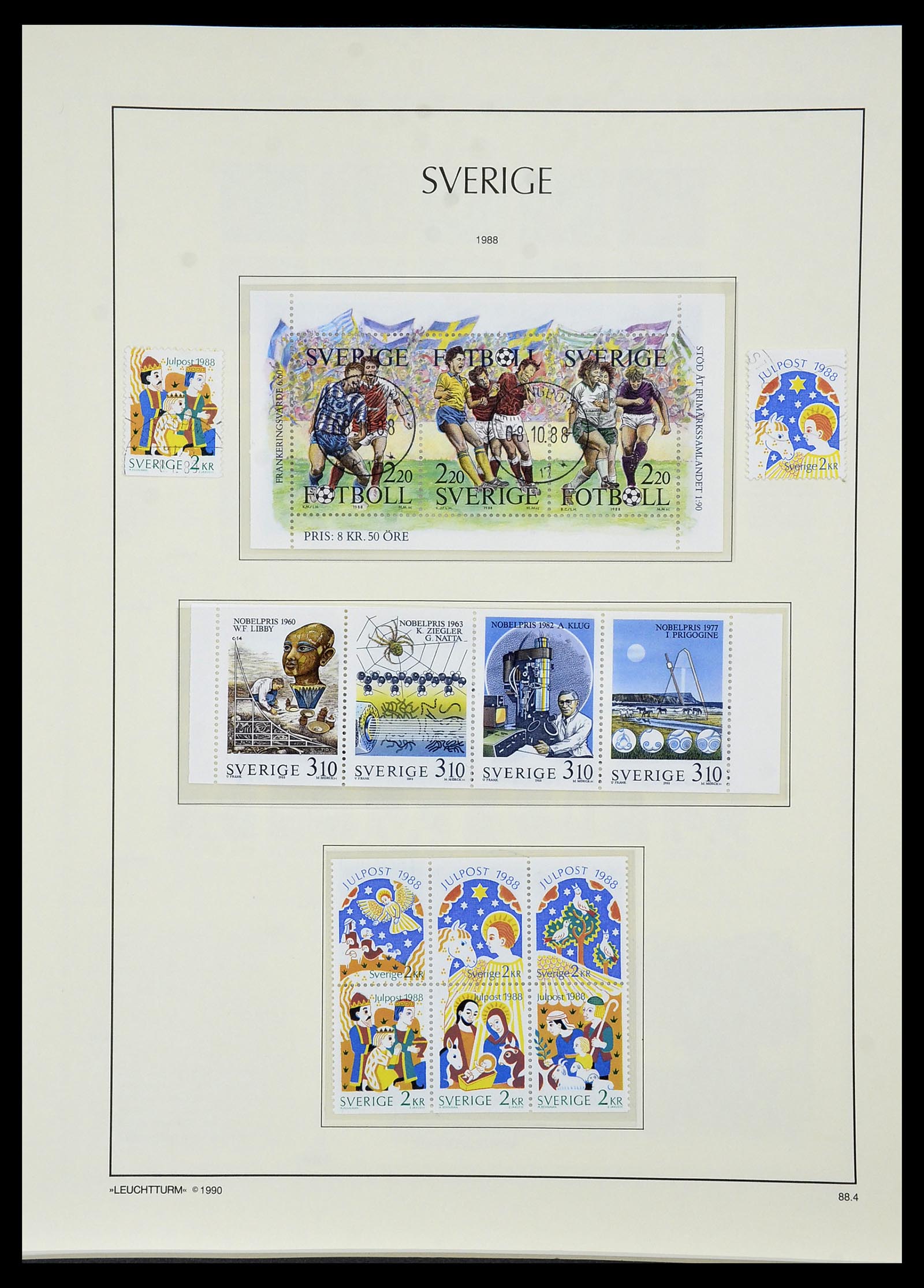 34186 227 - Postzegelverzameling 34186 Zweden 1858-1989.