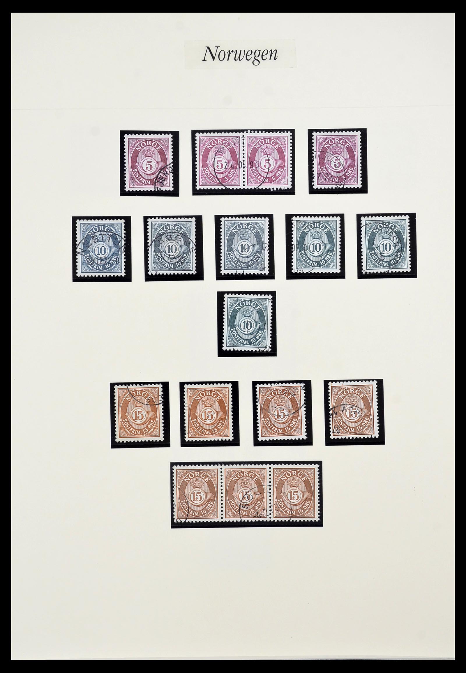 34188 006 - Postzegelverzameling 34188 Noorwegen 1962-2010.