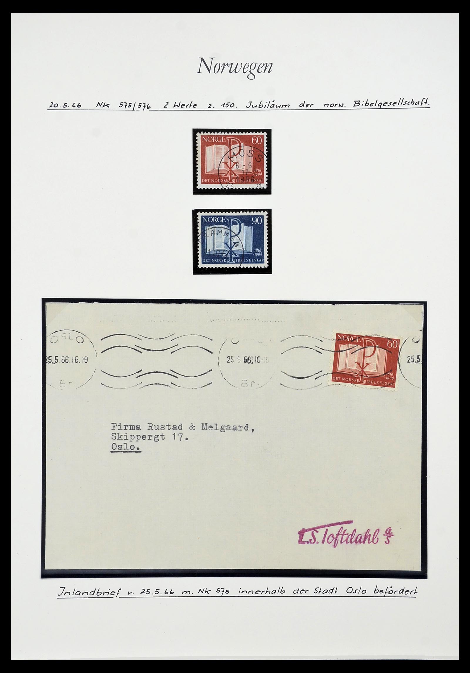 34188 028 - Postzegelverzameling 34188 Noorwegen 1962-2010.