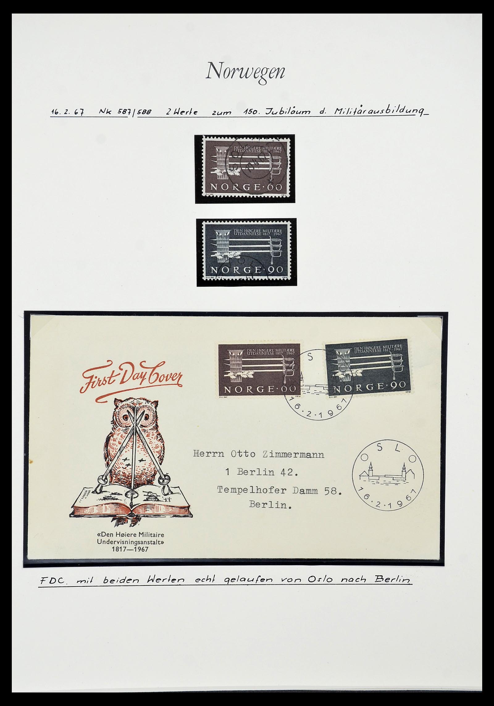 34188 034 - Postzegelverzameling 34188 Noorwegen 1962-2010.