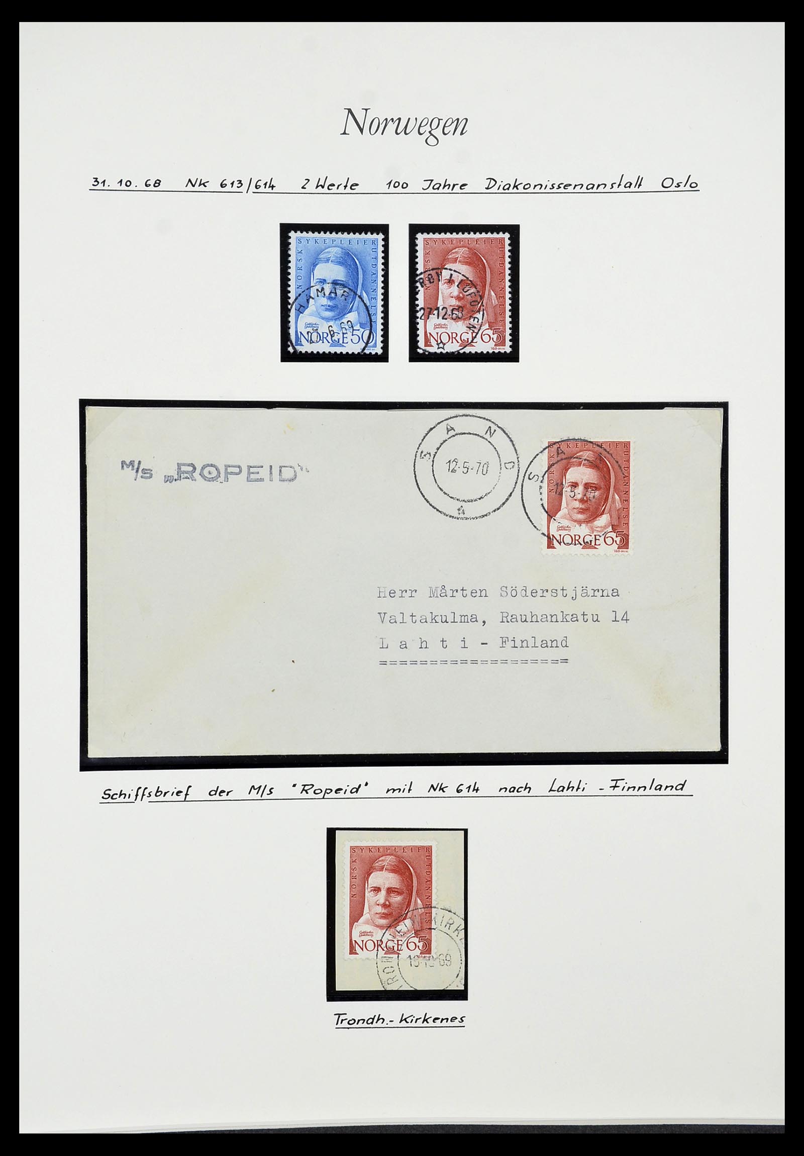 34188 042 - Postzegelverzameling 34188 Noorwegen 1962-2010.