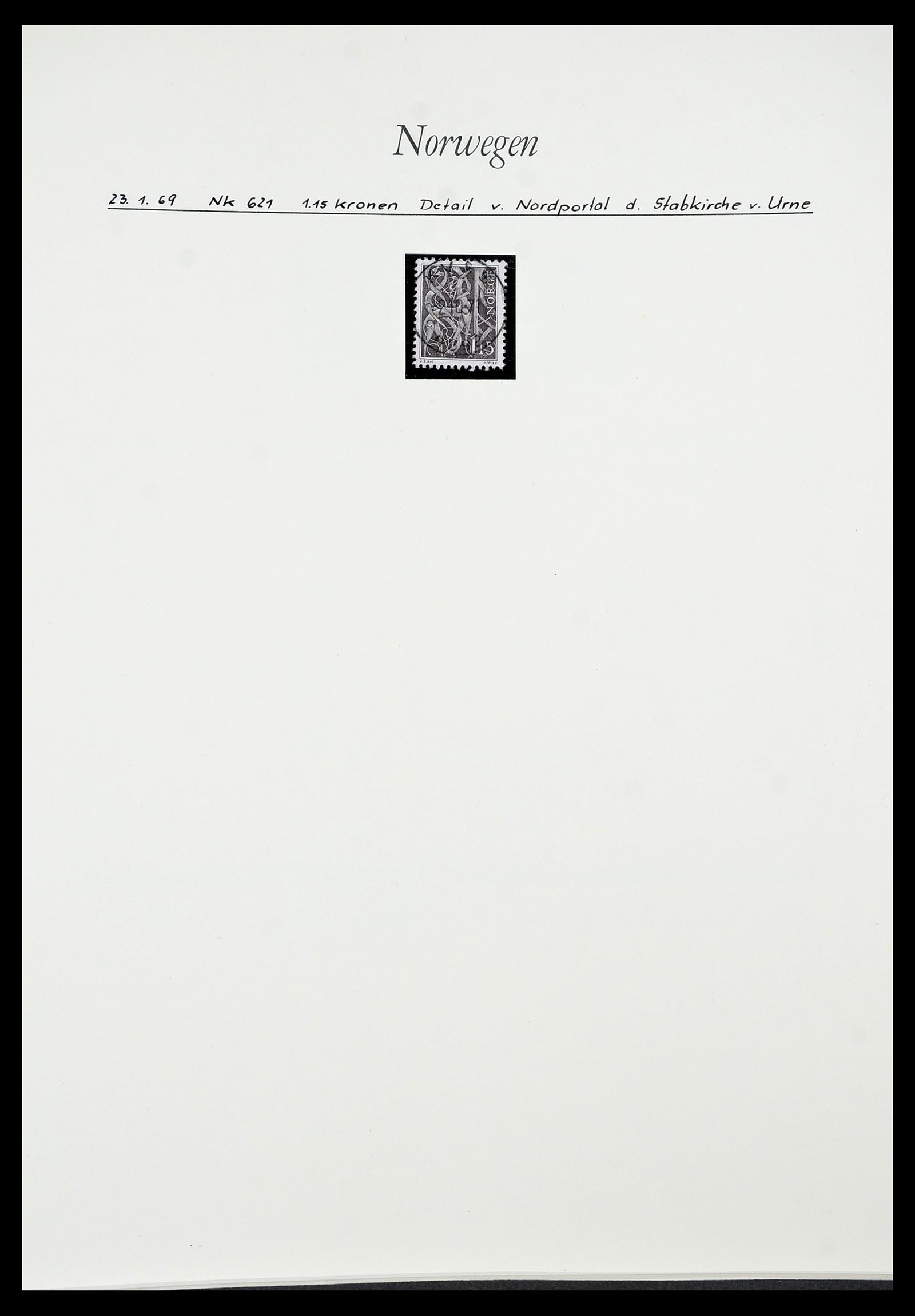 34188 044 - Postzegelverzameling 34188 Noorwegen 1962-2010.