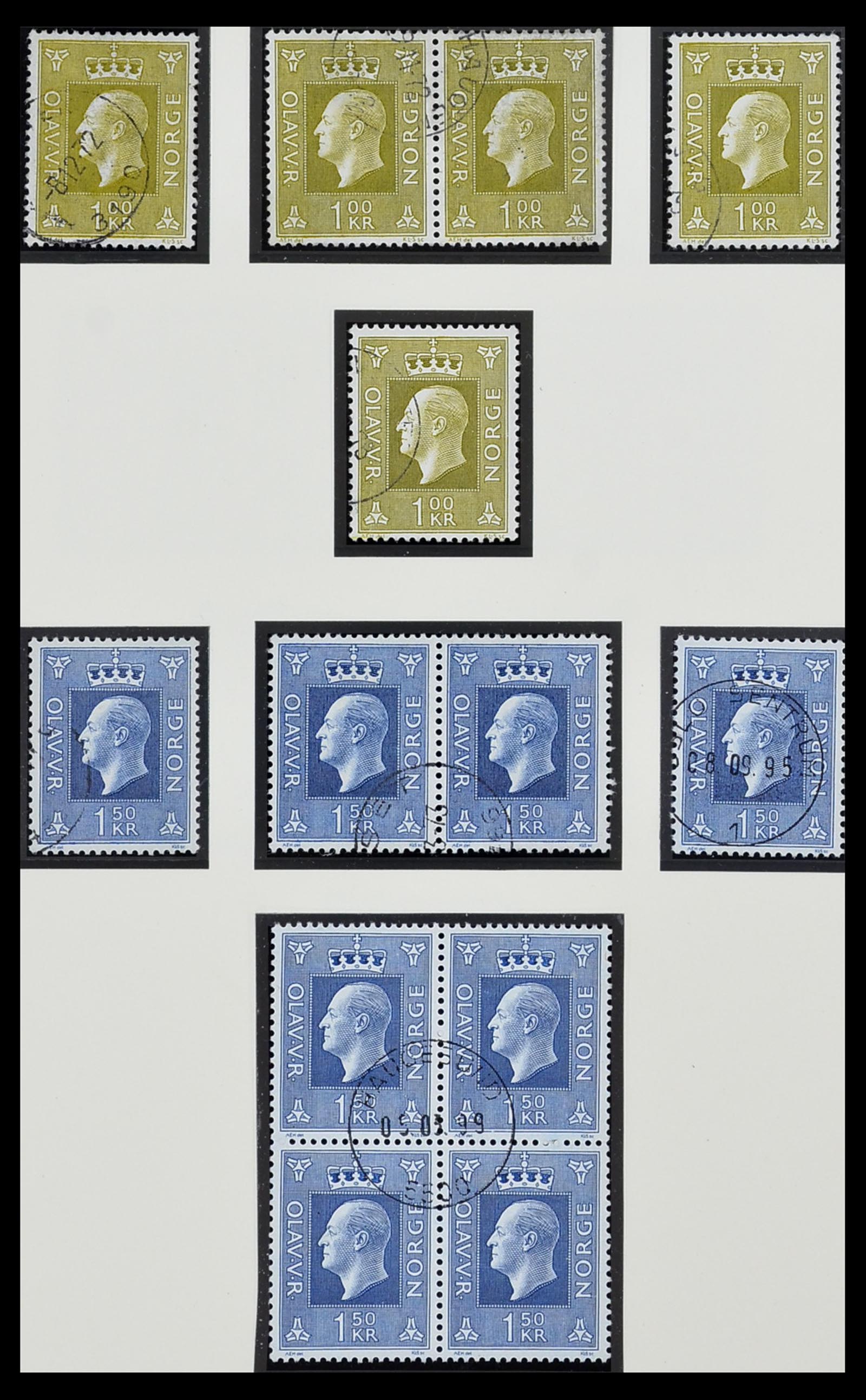 34188 052 - Postzegelverzameling 34188 Noorwegen 1962-2010.