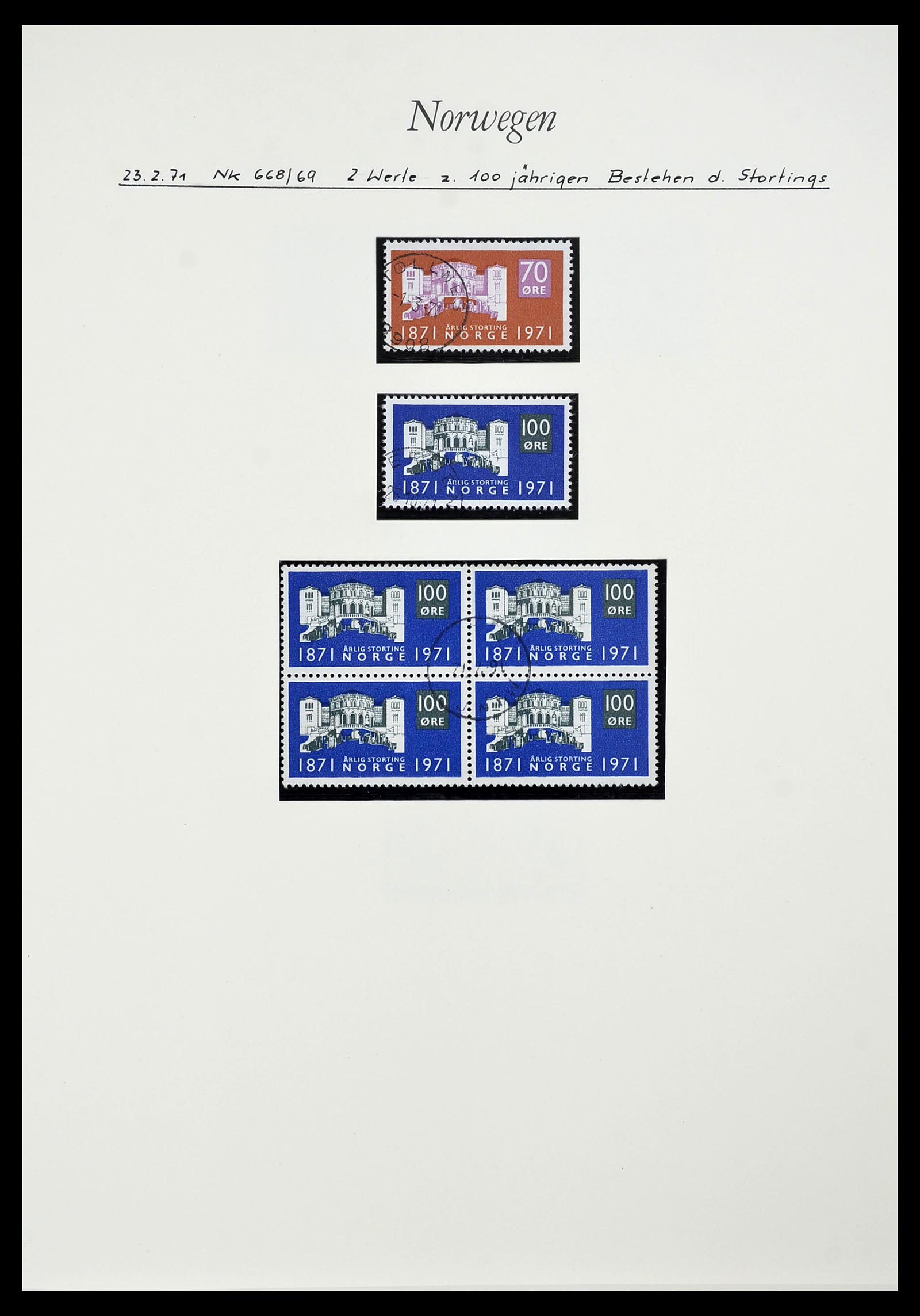 34188 065 - Stamp collection 34188 Norway 1962-2010.