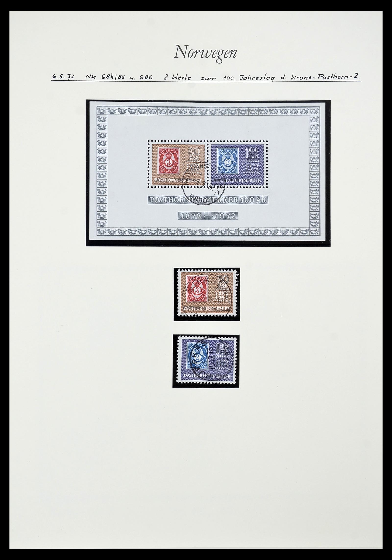 34188 072 - Stamp collection 34188 Norway 1962-2010.