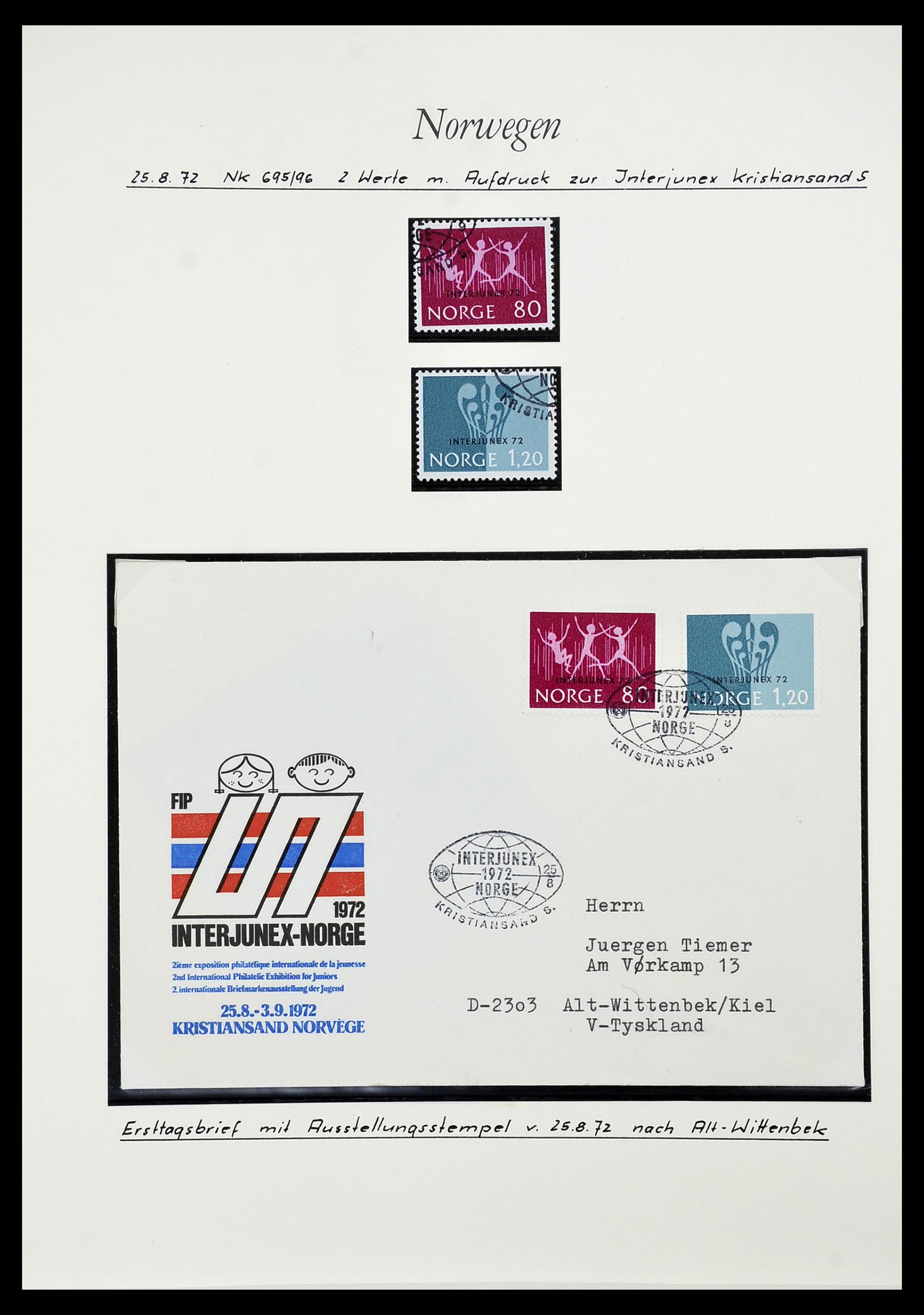34188 077 - Stamp collection 34188 Norway 1962-2010.