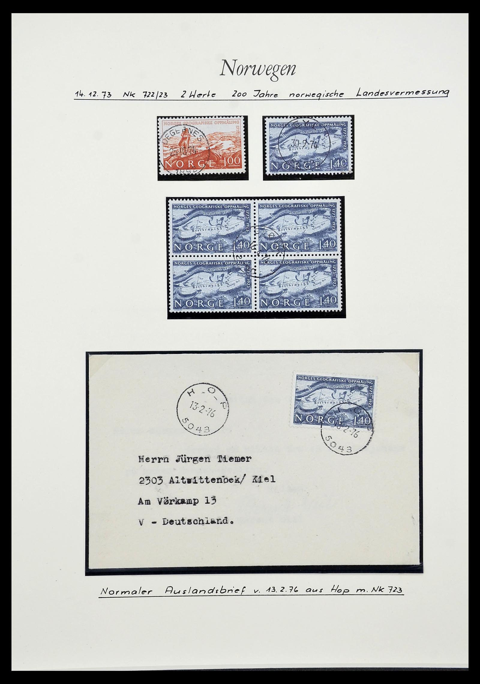 34188 087 - Stamp collection 34188 Norway 1962-2010.