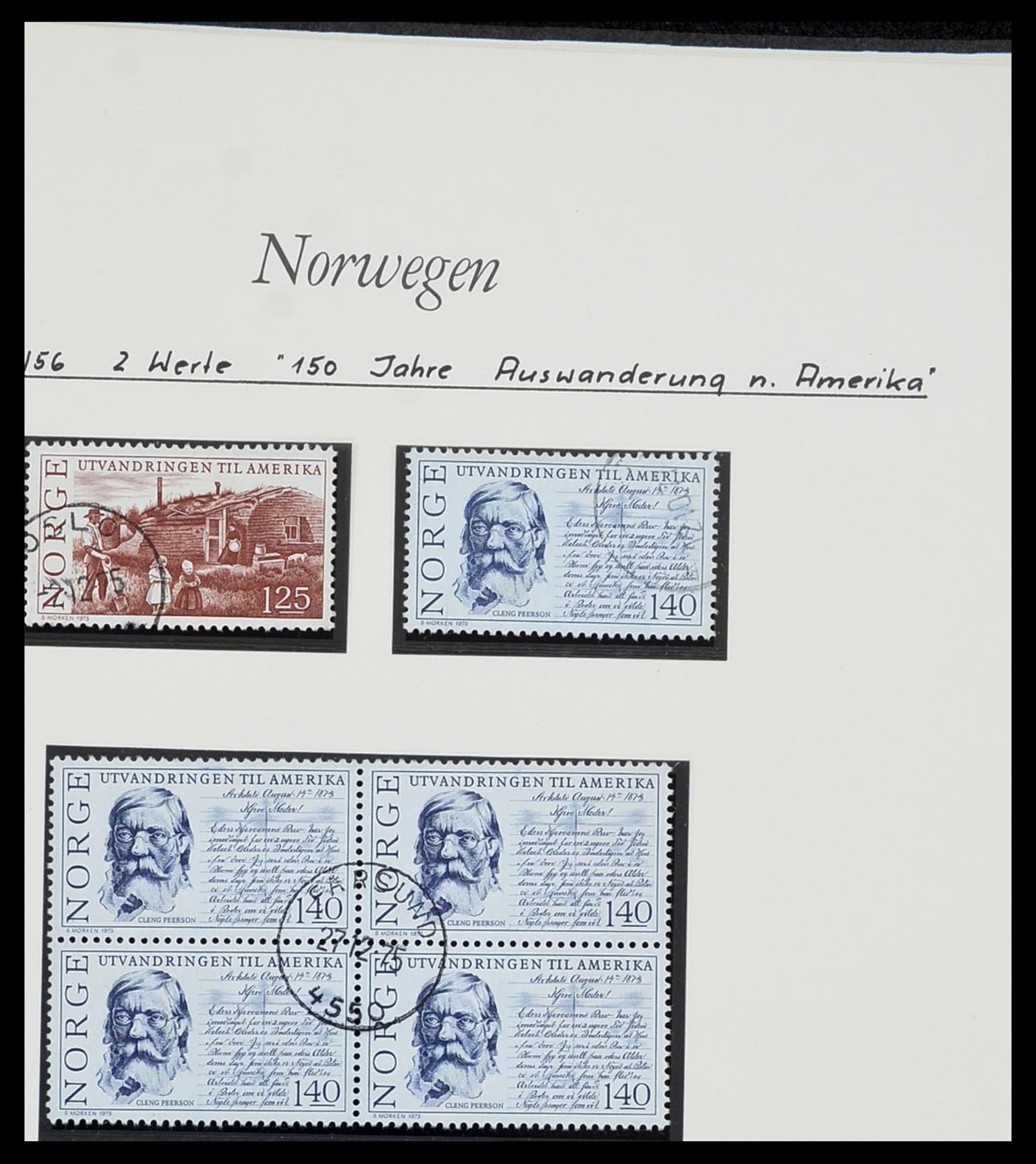 34188 100 - Stamp collection 34188 Norway 1962-2010.