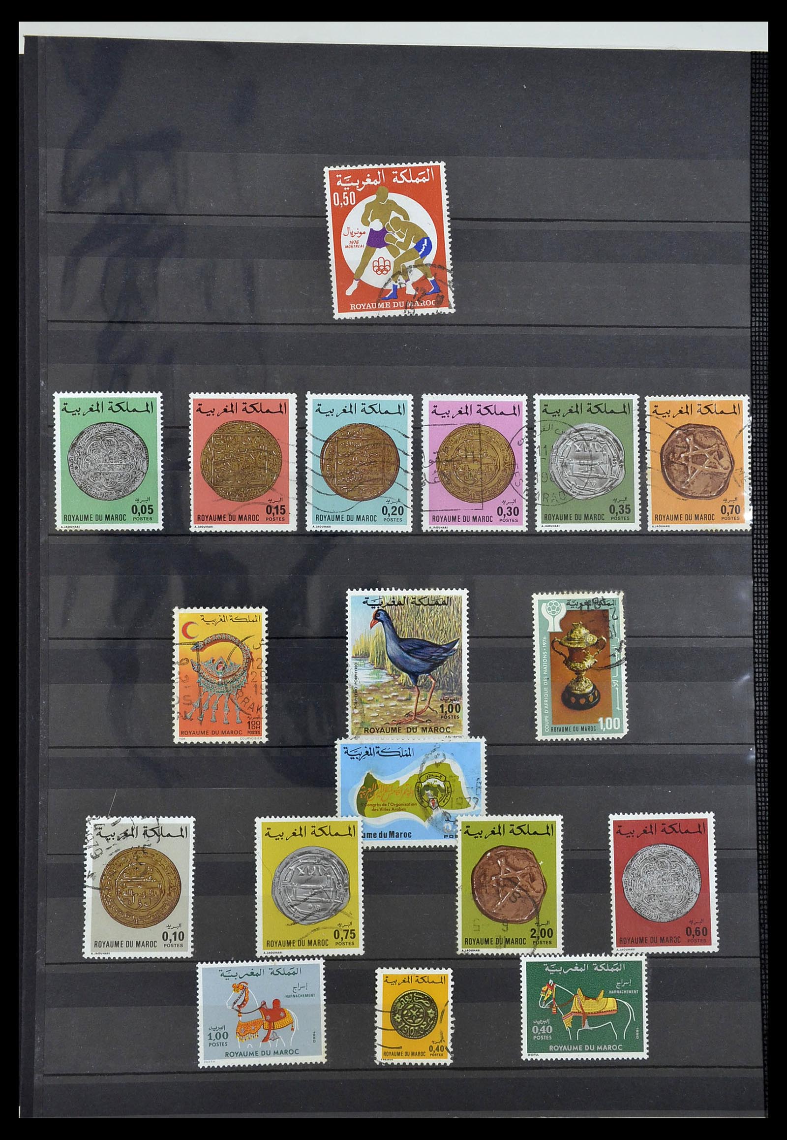 34190 0003 - Postzegelverzameling 34190 Franse koloniën in Afrika 1885-1998.