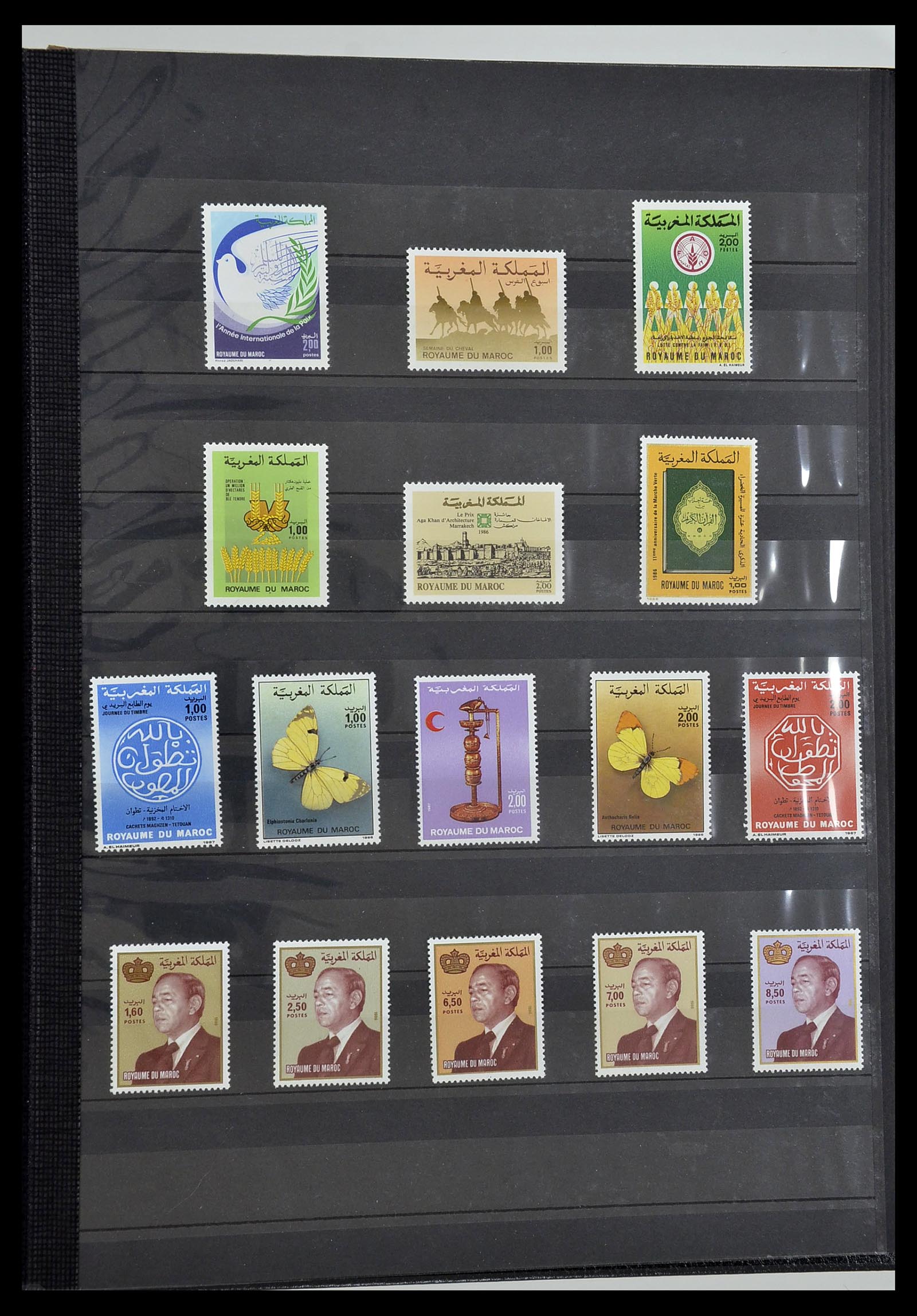 34190 0013 - Postzegelverzameling 34190 Franse koloniën in Afrika 1885-1998.
