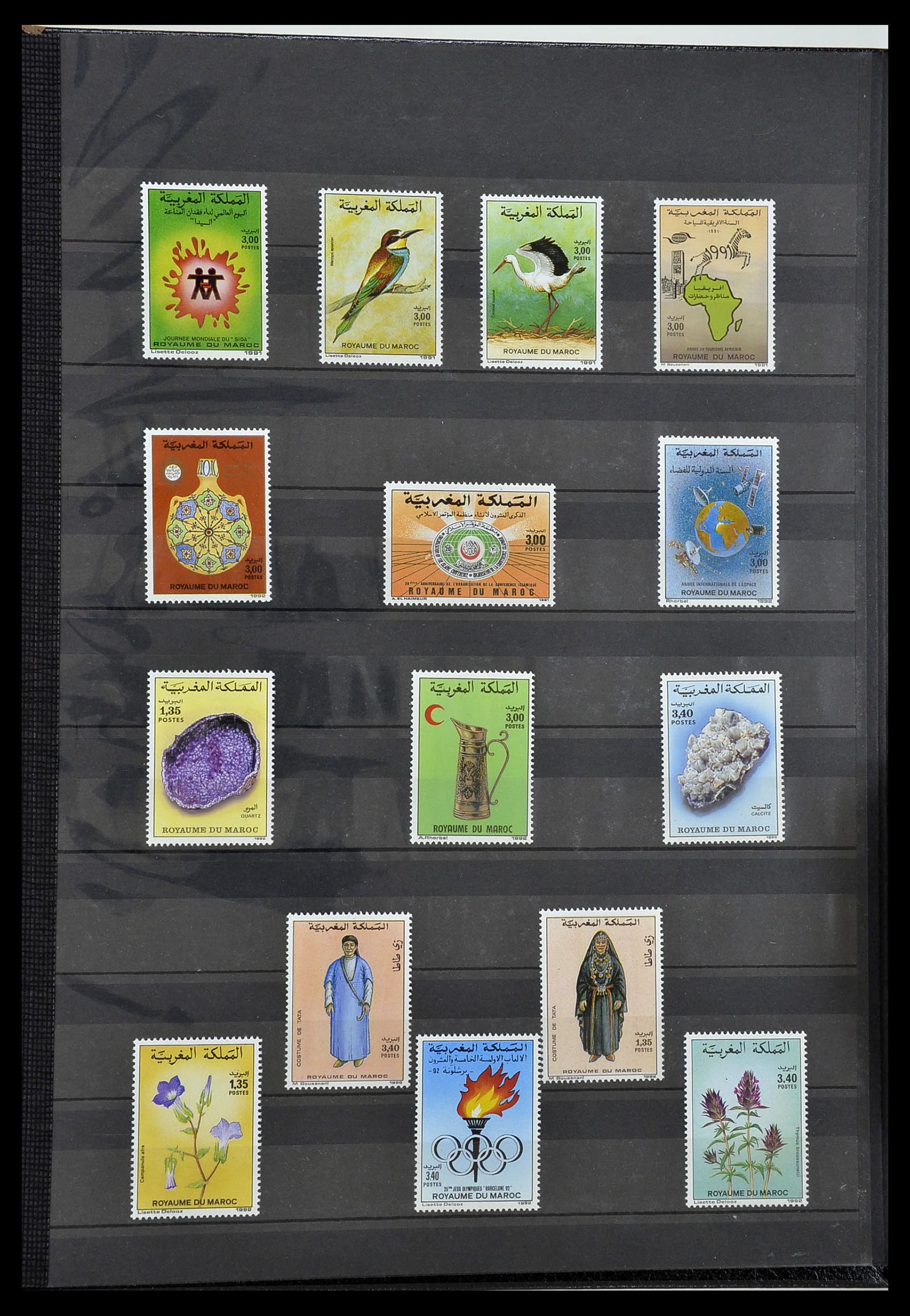 34190 0020 - Postzegelverzameling 34190 Franse koloniën in Afrika 1885-1998.
