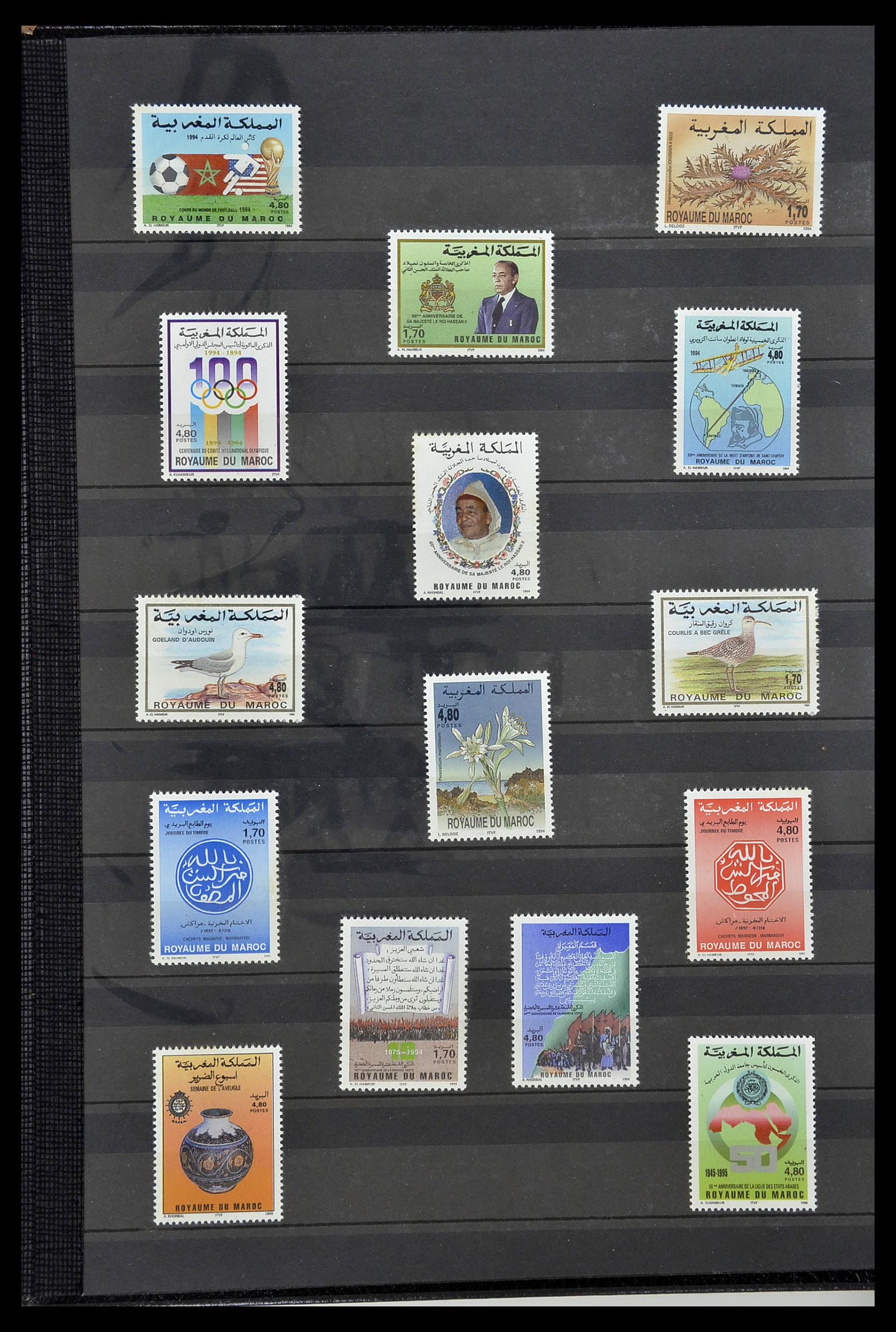 34190 0024 - Postzegelverzameling 34190 Franse koloniën in Afrika 1885-1998.