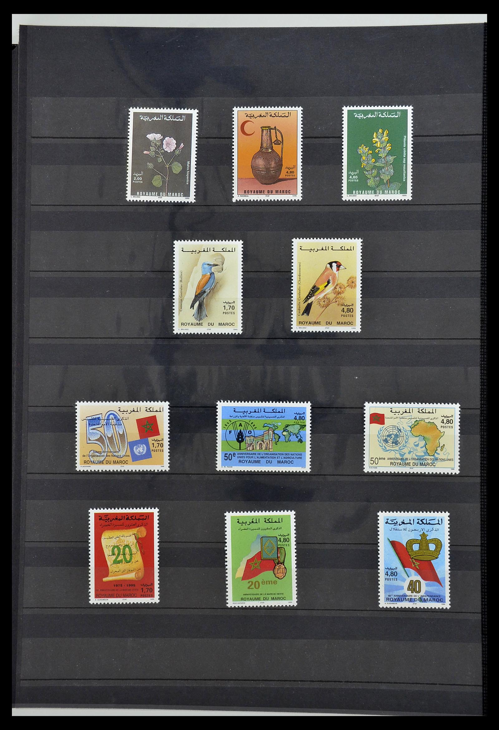 34190 0025 - Postzegelverzameling 34190 Franse koloniën in Afrika 1885-1998.