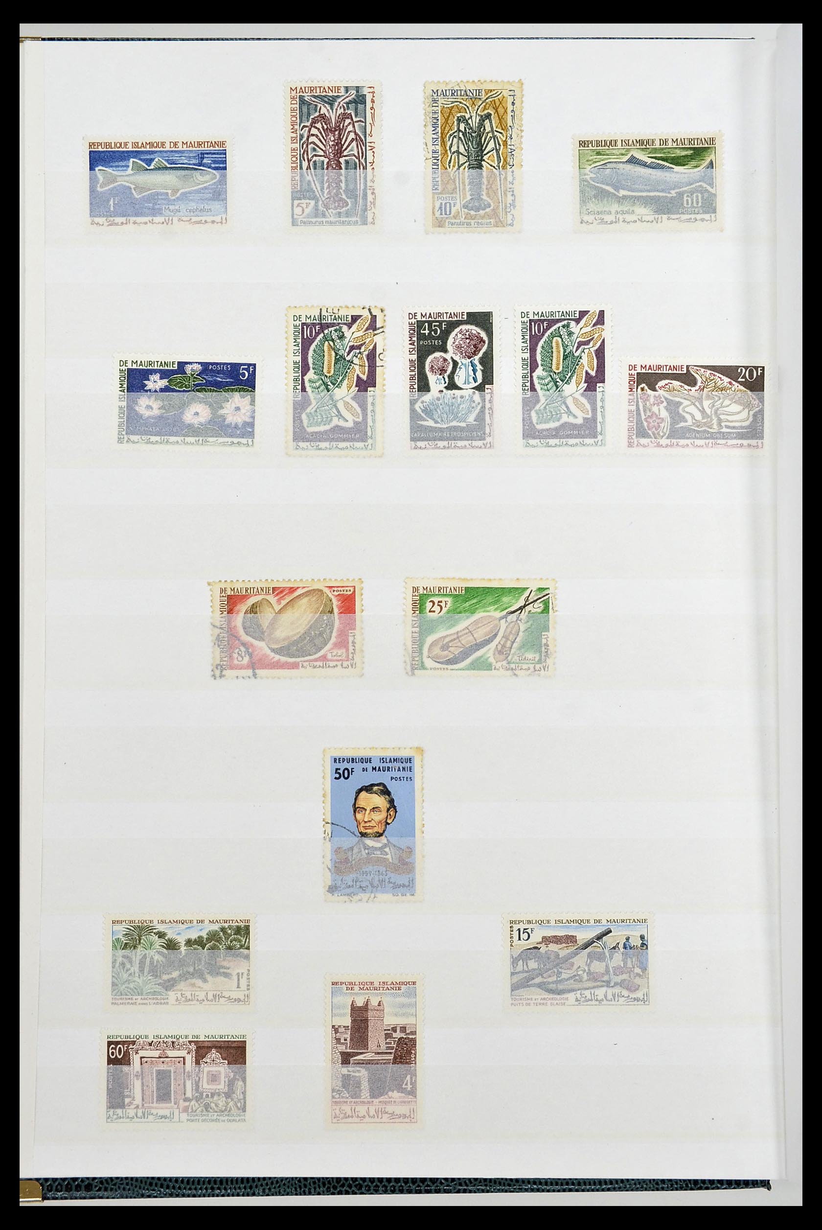 34190 0059 - Postzegelverzameling 34190 Franse koloniën in Afrika 1885-1998.