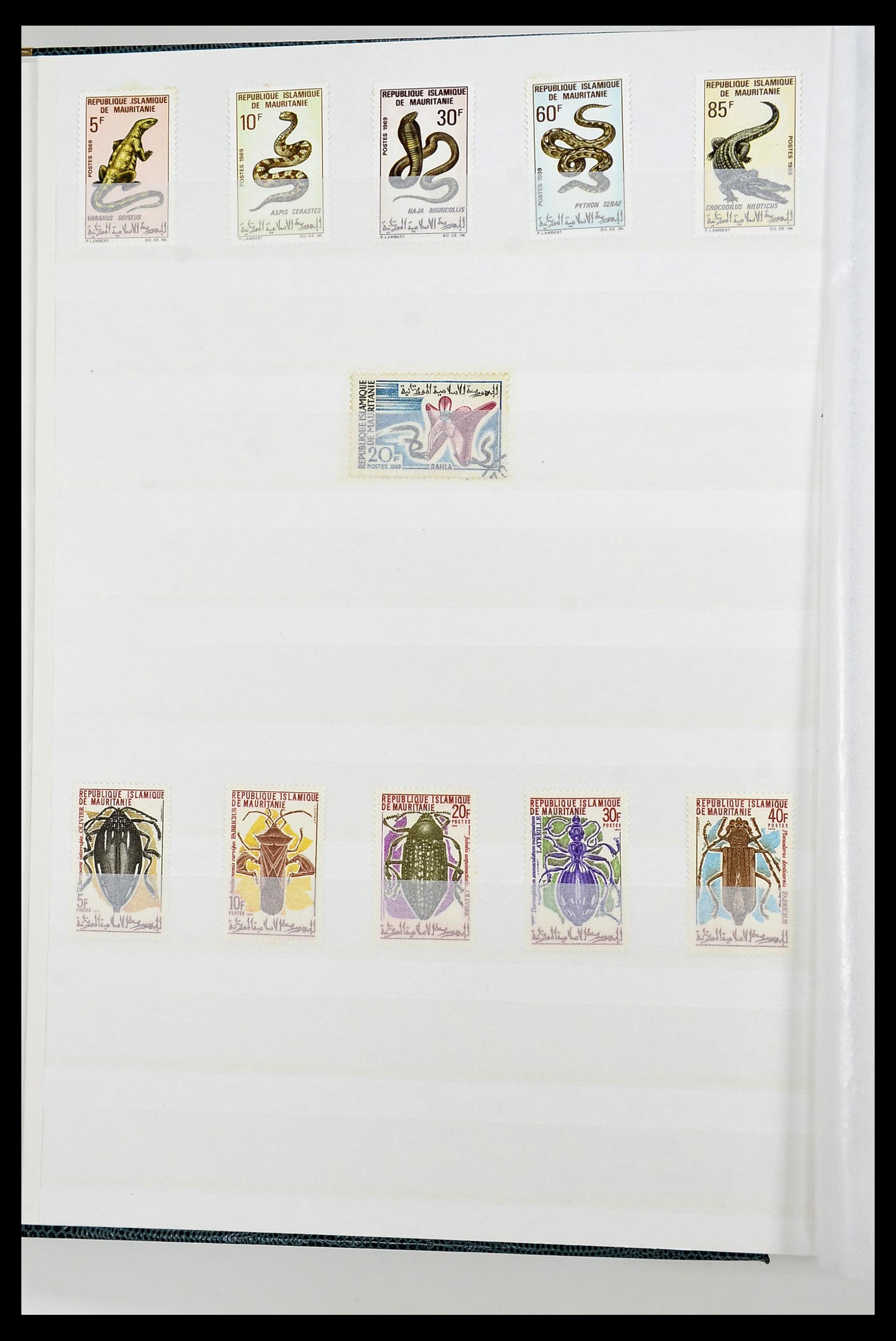 34190 0061 - Postzegelverzameling 34190 Franse koloniën in Afrika 1885-1998.