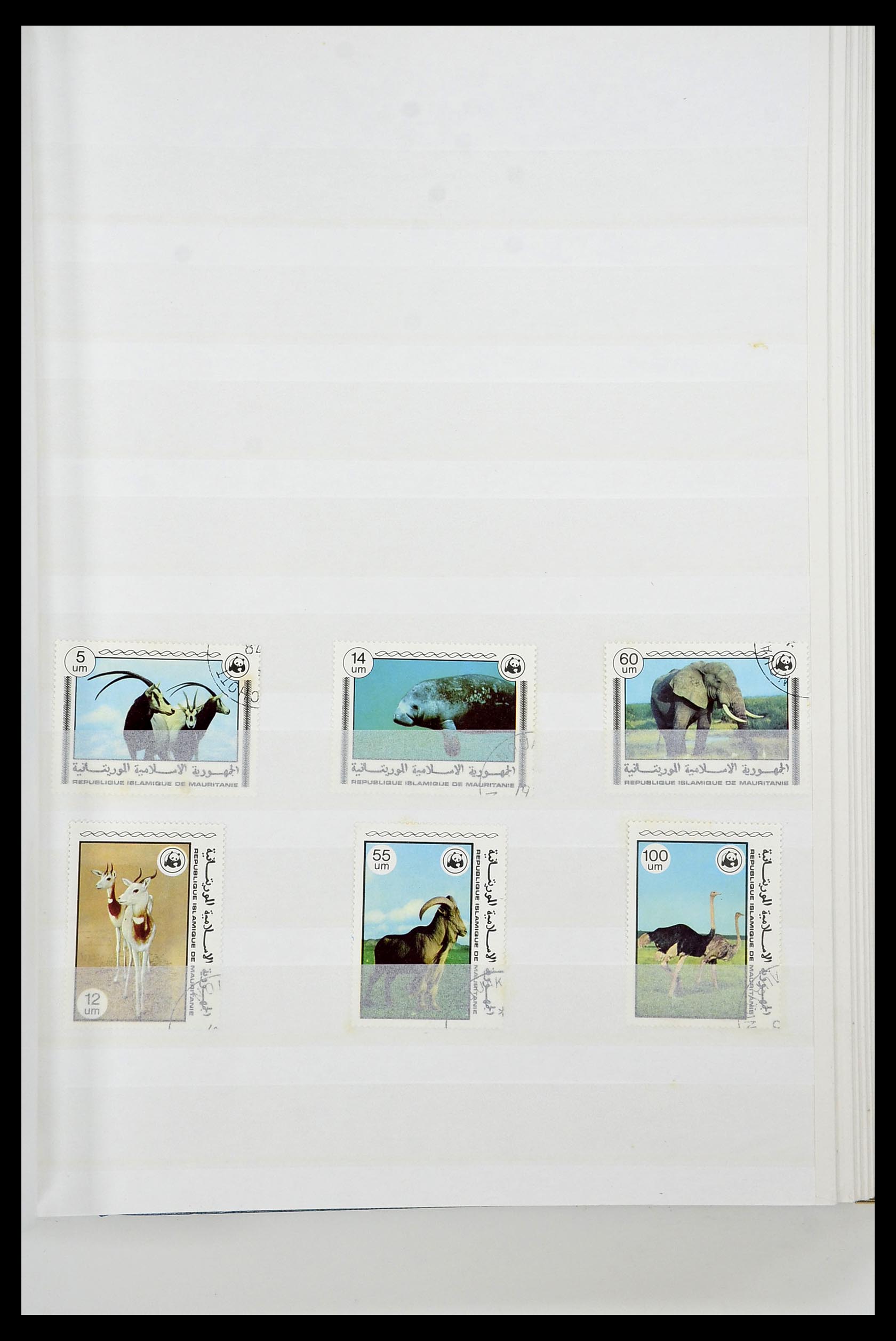 34190 0068 - Postzegelverzameling 34190 Franse koloniën in Afrika 1885-1998.