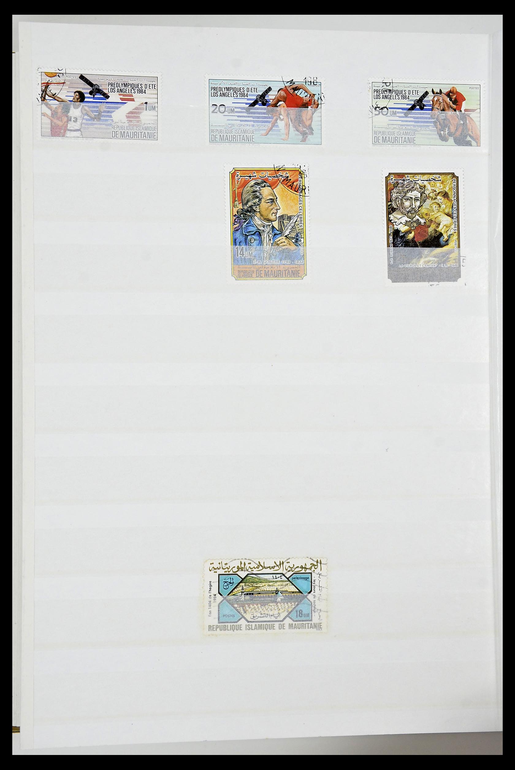 34190 0078 - Postzegelverzameling 34190 Franse koloniën in Afrika 1885-1998.
