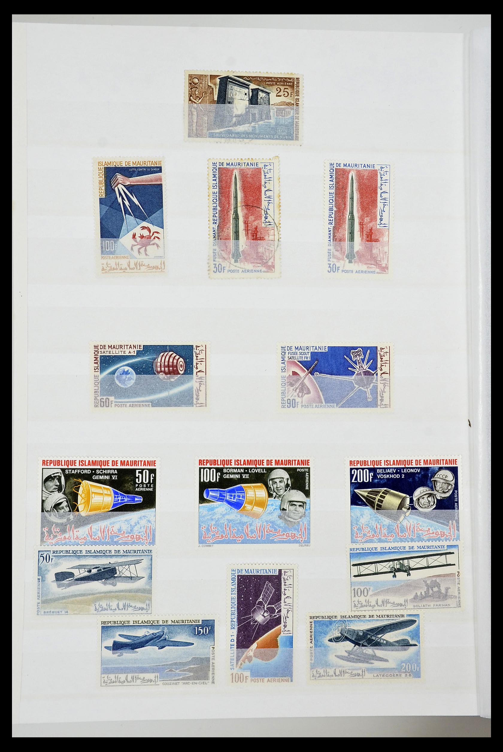 34190 0082 - Postzegelverzameling 34190 Franse koloniën in Afrika 1885-1998.
