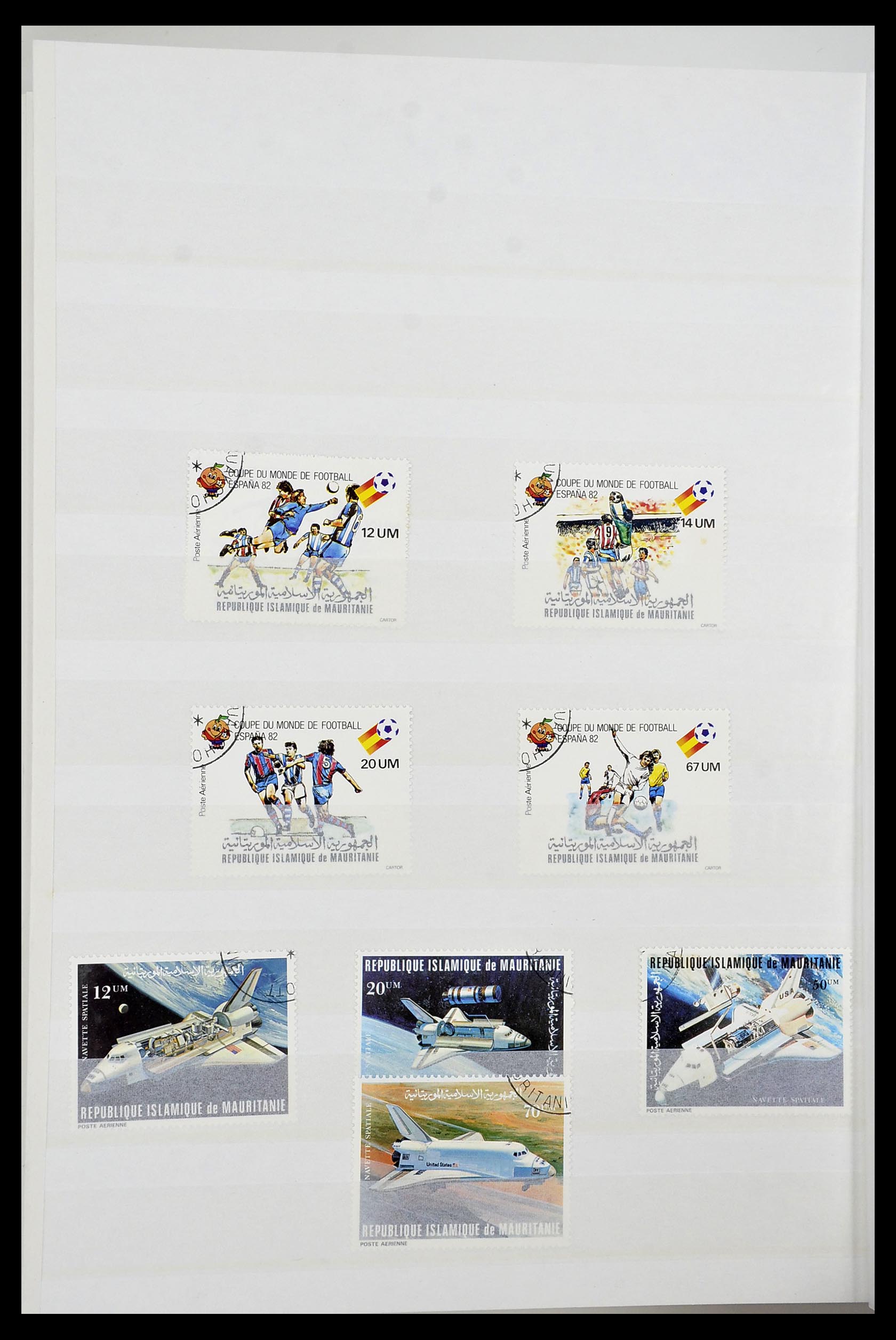34190 0091 - Postzegelverzameling 34190 Franse koloniën in Afrika 1885-1998.