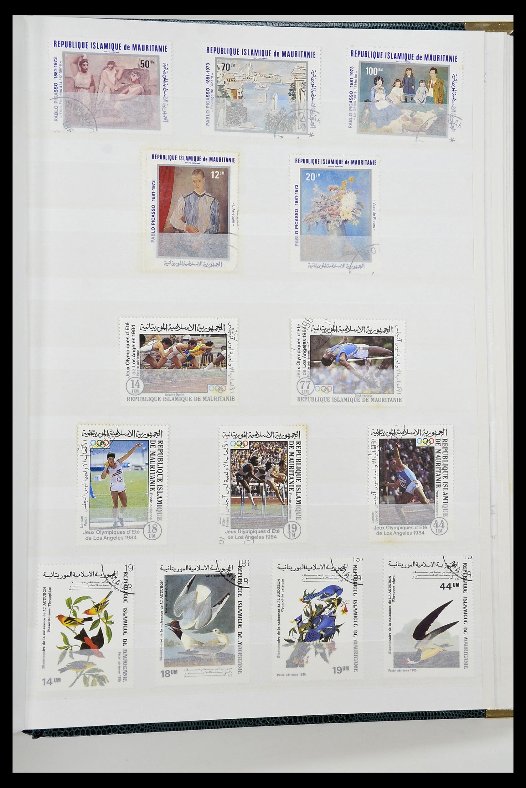 34190 0092 - Postzegelverzameling 34190 Franse koloniën in Afrika 1885-1998.