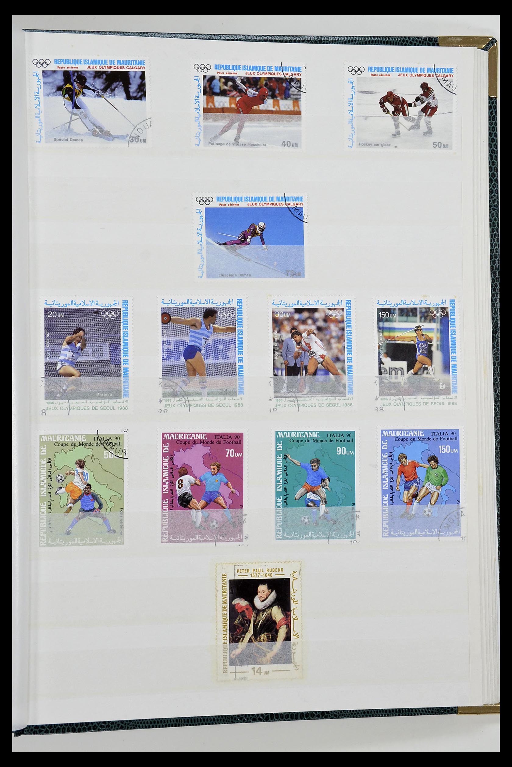 34190 0094 - Postzegelverzameling 34190 Franse koloniën in Afrika 1885-1998.