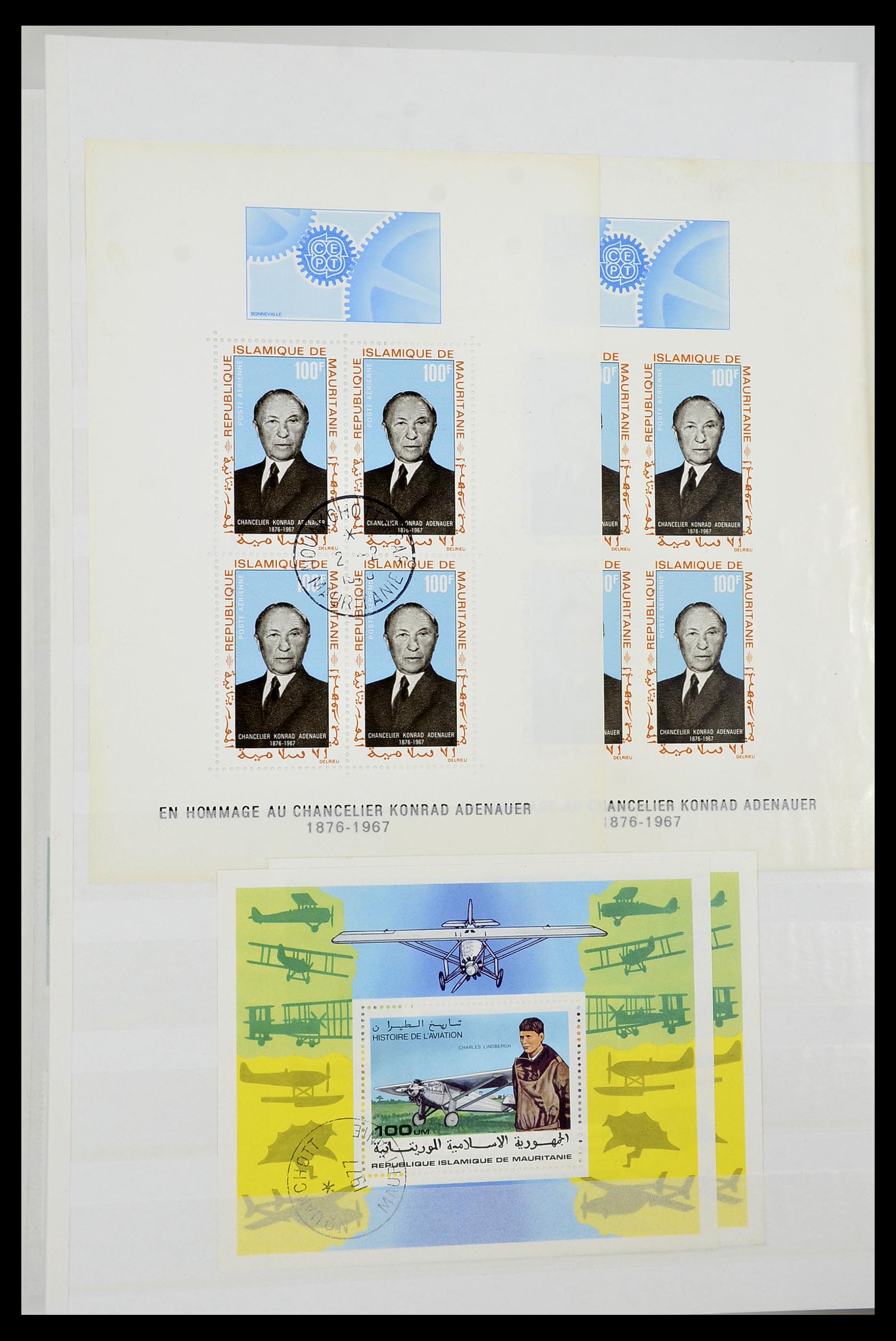 34190 0097 - Postzegelverzameling 34190 Franse koloniën in Afrika 1885-1998.