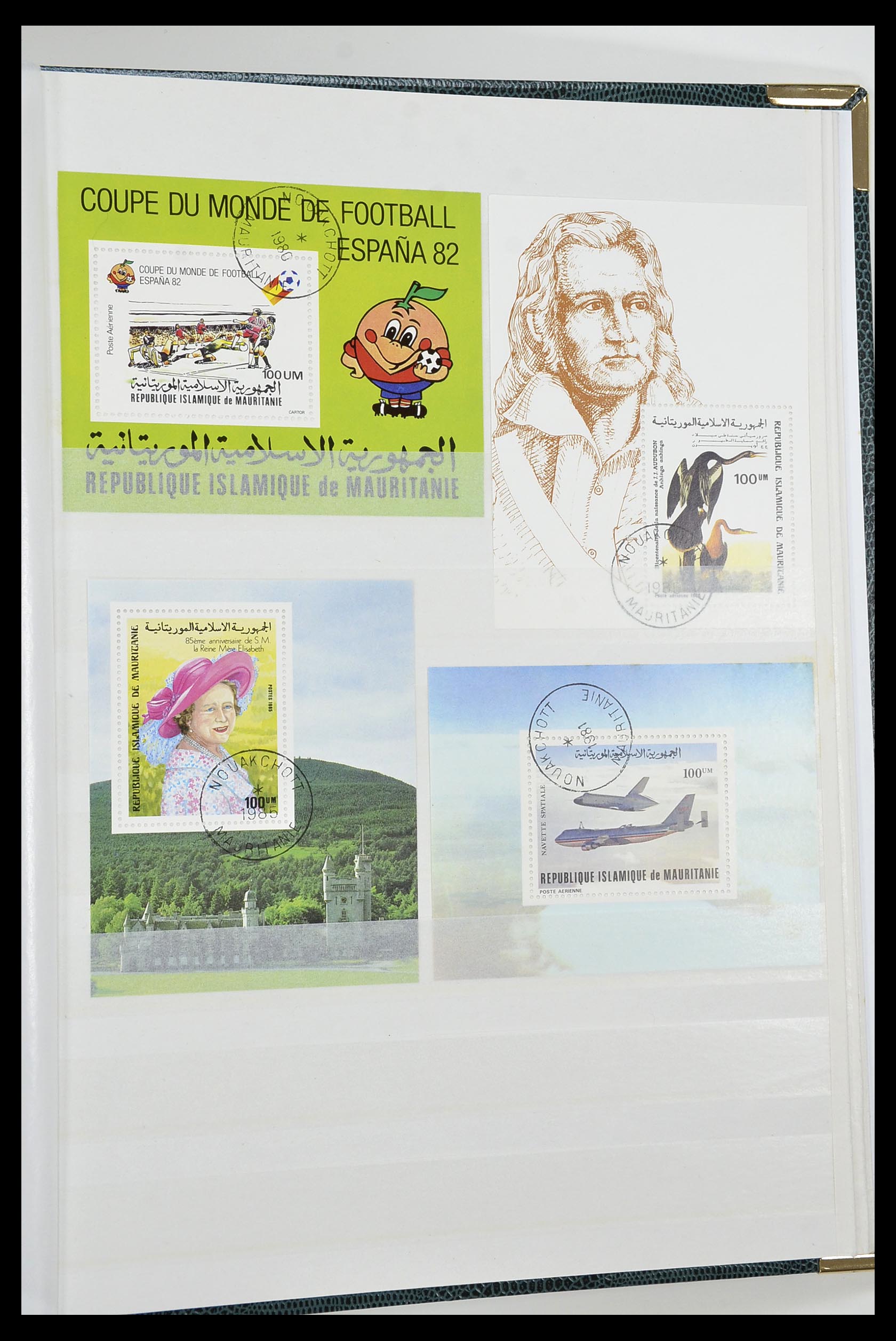 34190 0100 - Postzegelverzameling 34190 Franse koloniën in Afrika 1885-1998.