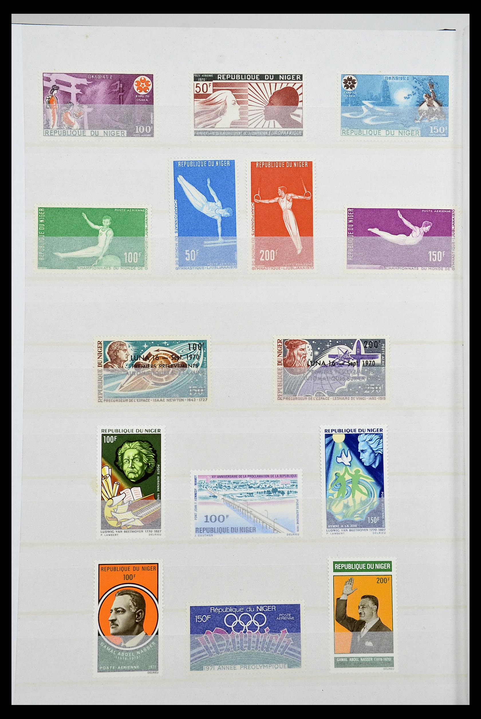 34190 0115 - Postzegelverzameling 34190 Franse koloniën in Afrika 1885-1998.