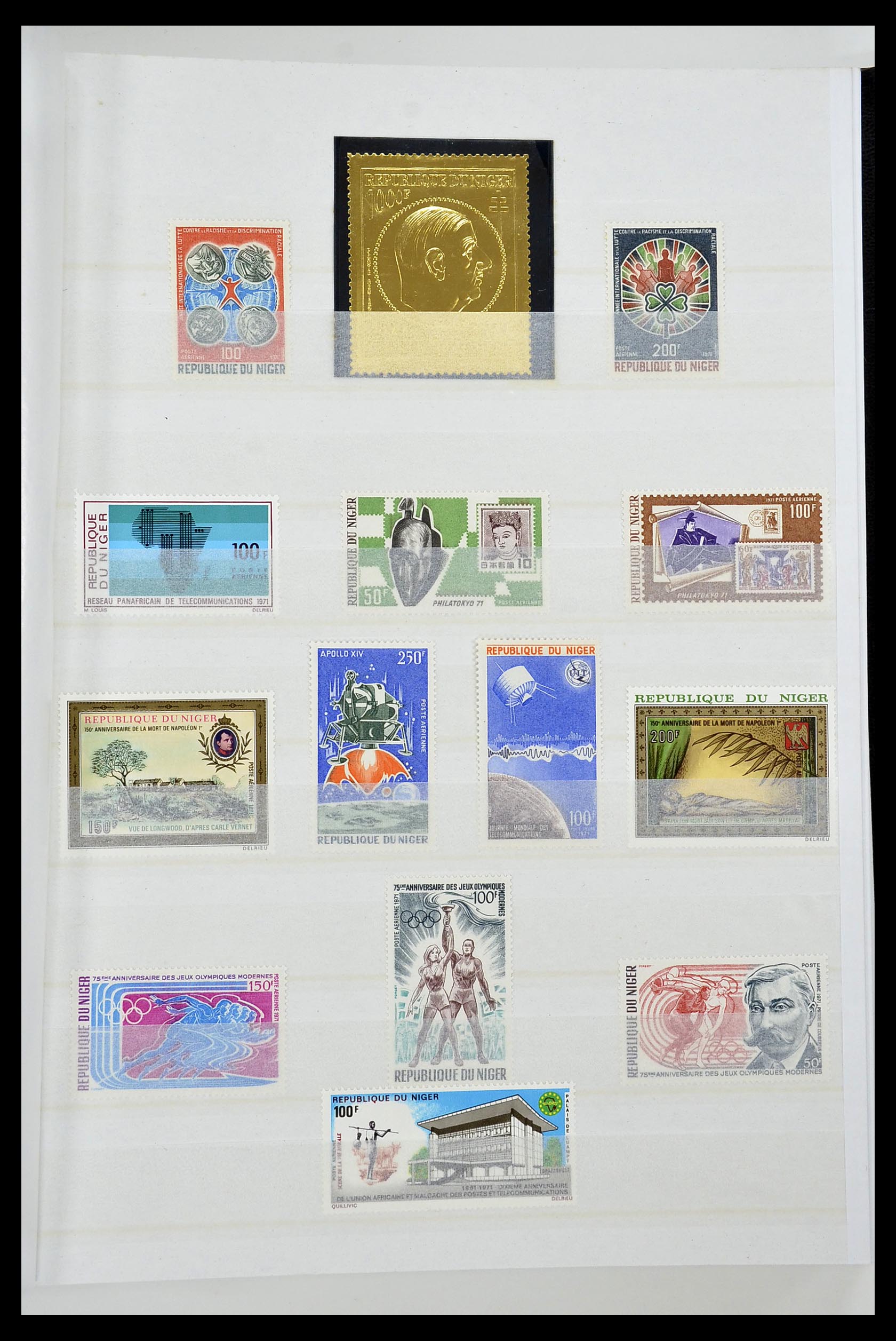 34190 0116 - Postzegelverzameling 34190 Franse koloniën in Afrika 1885-1998.