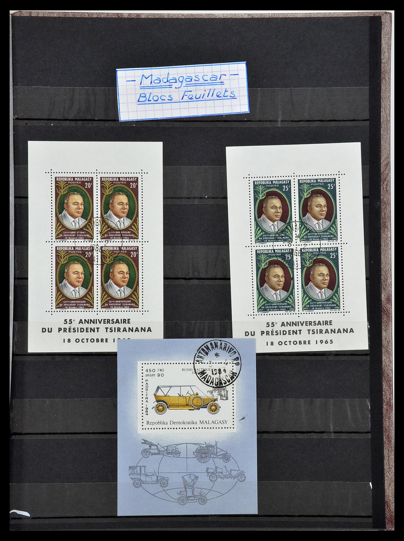 34190 1009 - Postzegelverzameling 34190 Franse koloniën in Afrika 1885-1998.