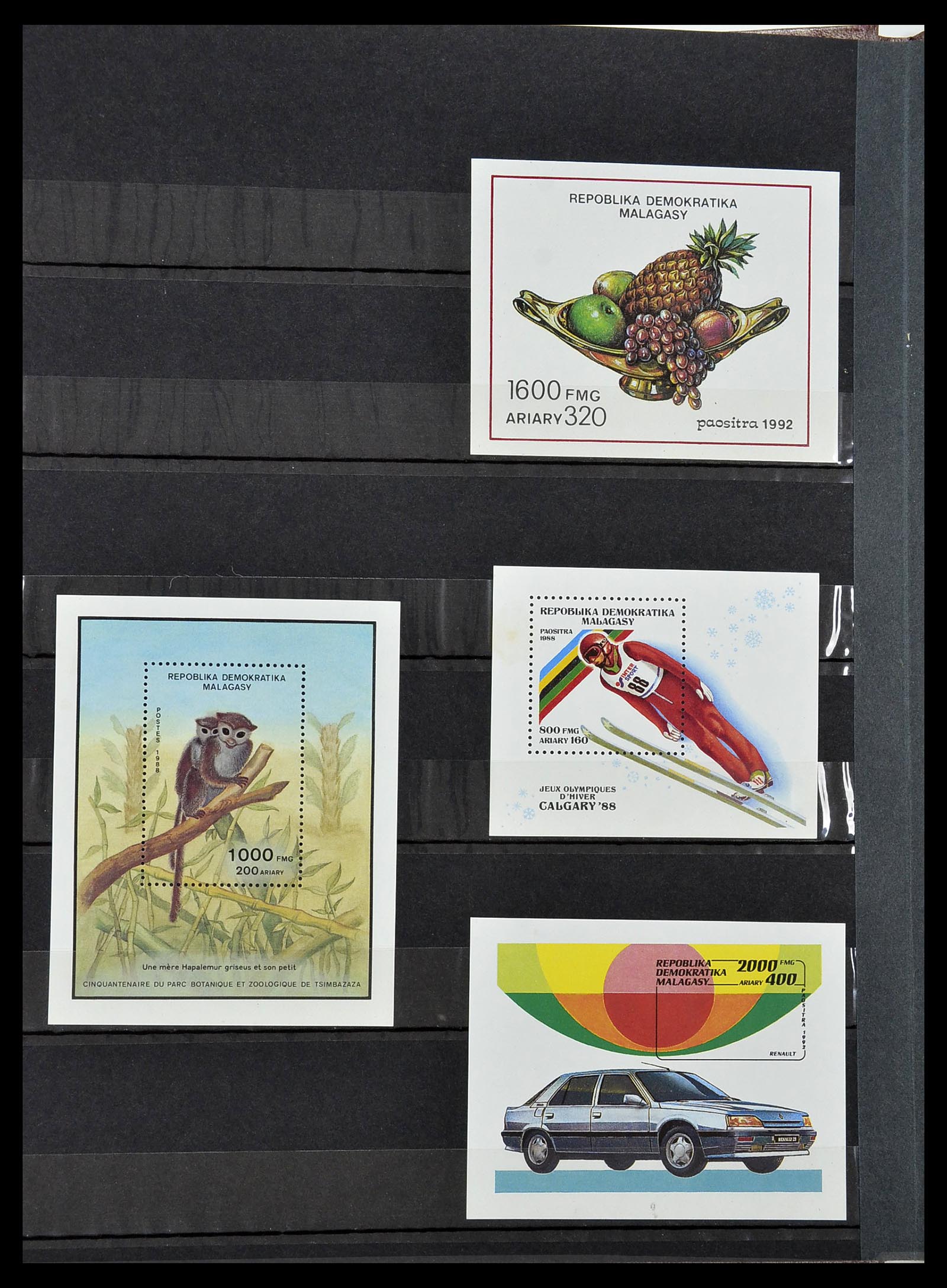 34190 1010 - Postzegelverzameling 34190 Franse koloniën in Afrika 1885-1998.
