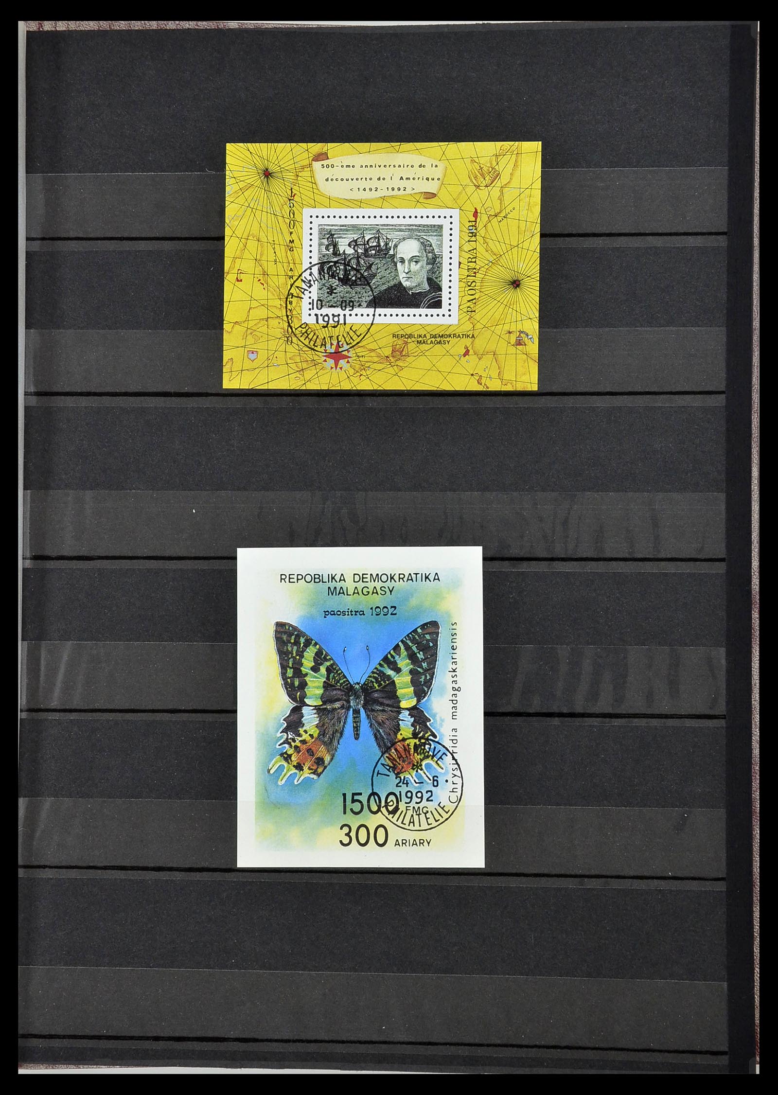 34190 1019 - Postzegelverzameling 34190 Franse koloniën in Afrika 1885-1998.