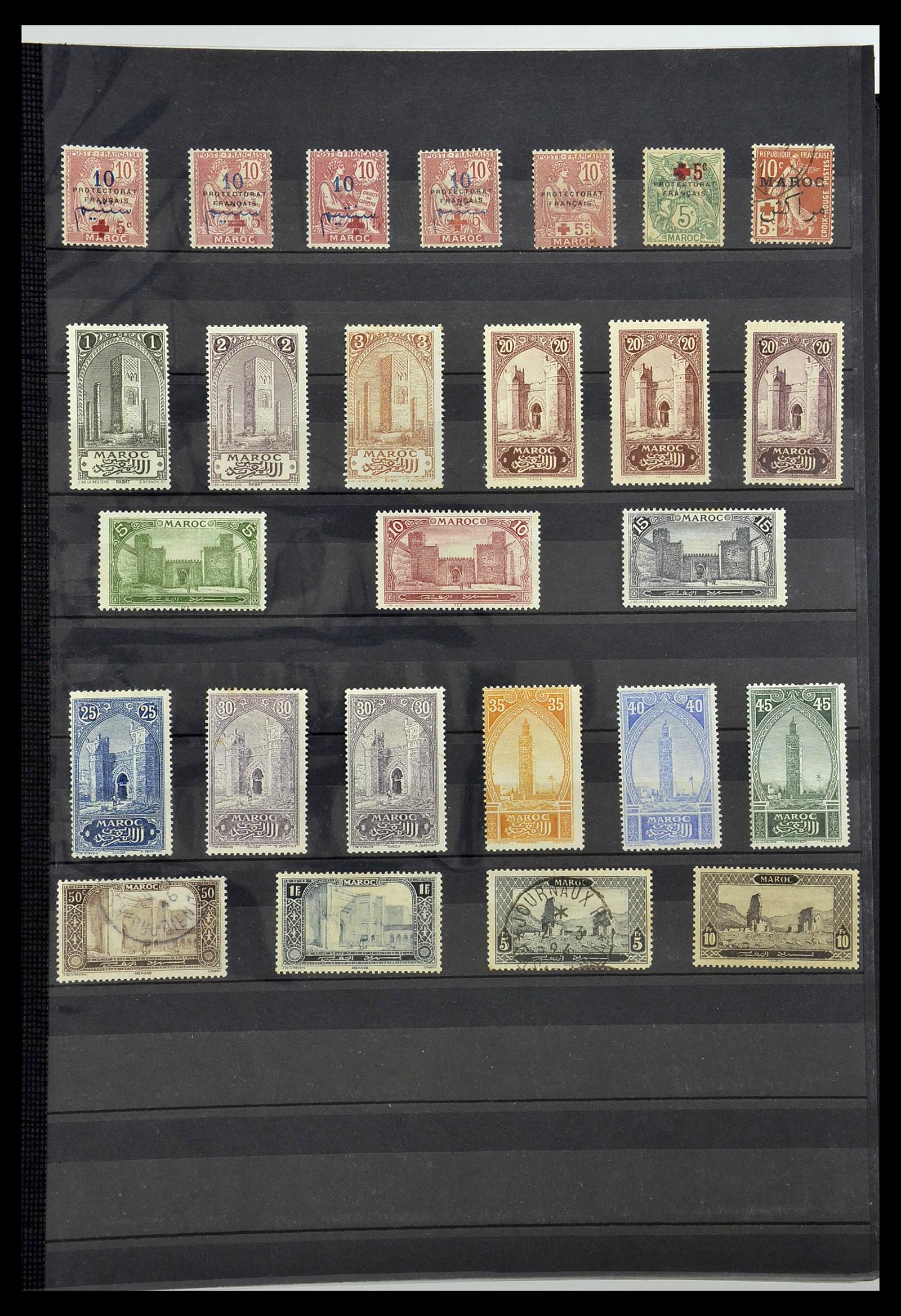 34190 1023 - Stamp collection 34190 French colonies in Africa 1885-1998.