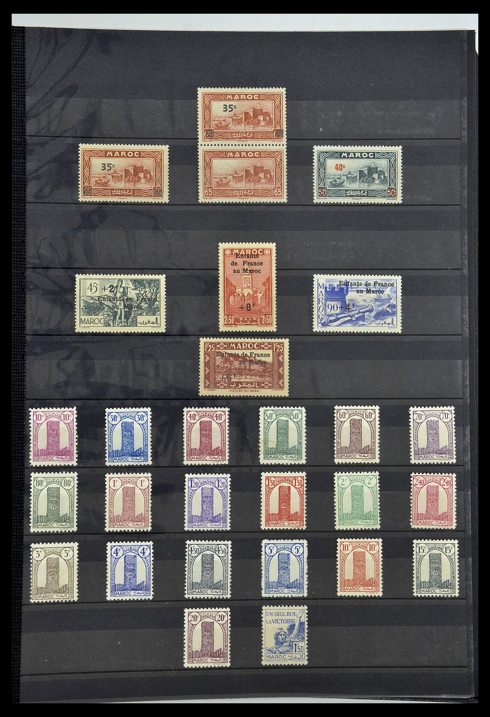 34190 1027 - Stamp collection 34190 French colonies in Africa 1885-1998.