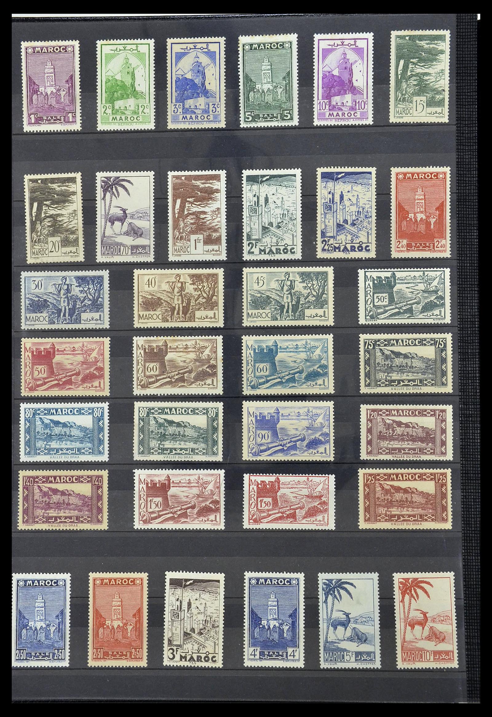 34190 1028 - Stamp collection 34190 French colonies in Africa 1885-1998.