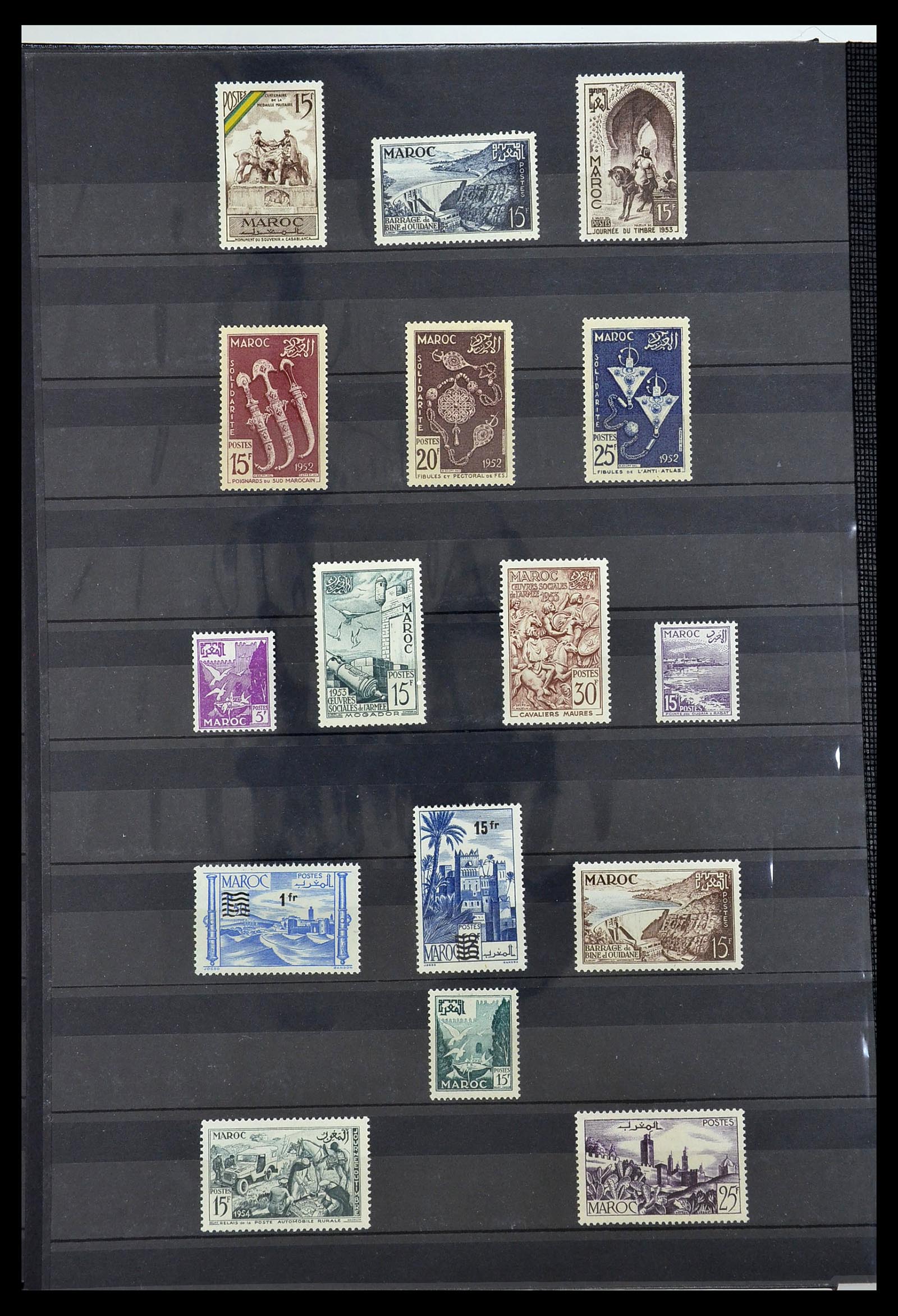 34190 1034 - Stamp collection 34190 French colonies in Africa 1885-1998.