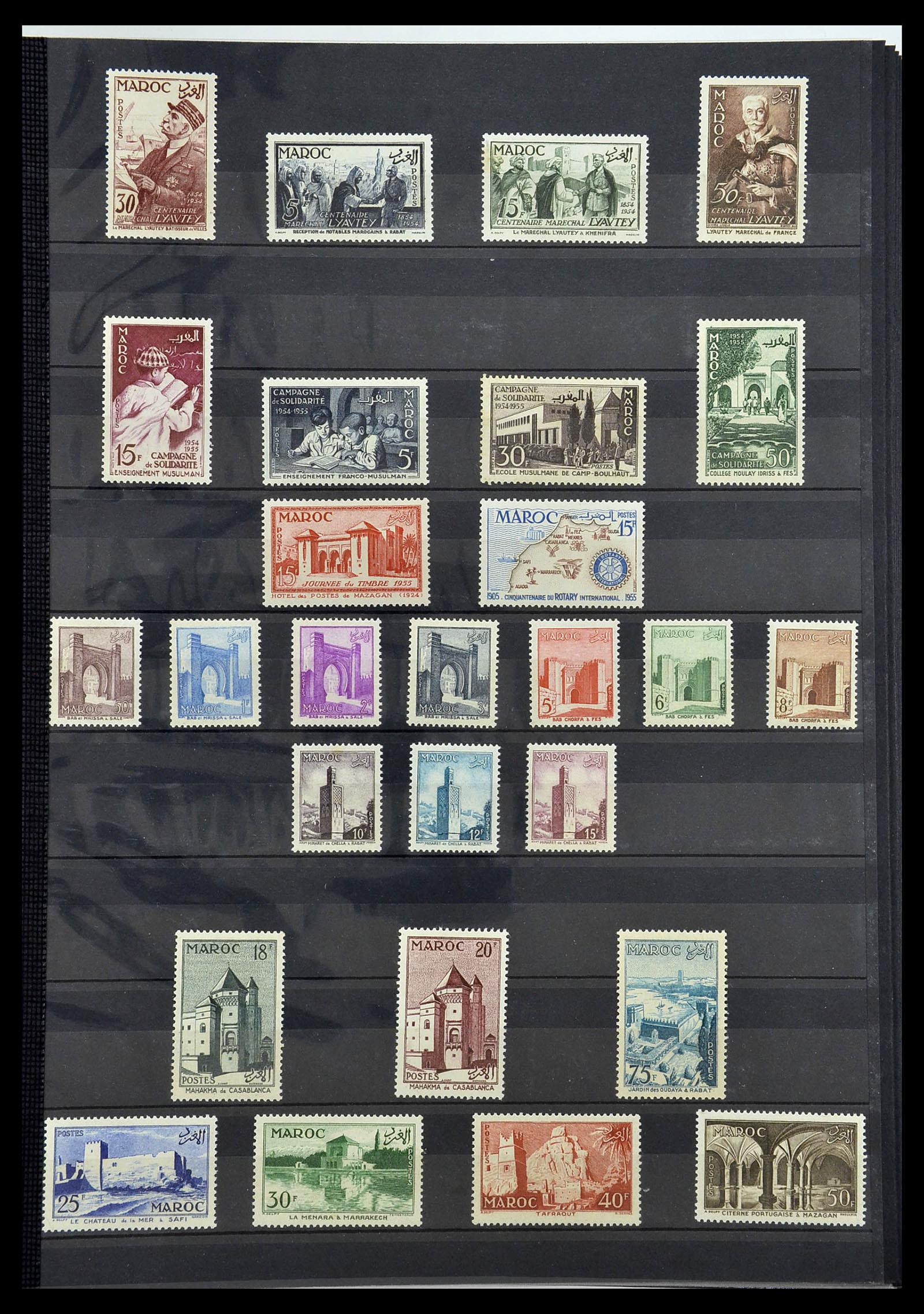 34190 1035 - Postzegelverzameling 34190 Franse koloniën in Afrika 1885-1998.